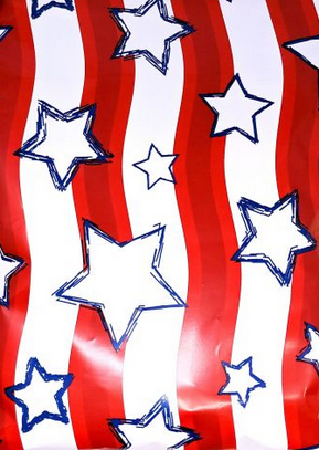 10 x 13 Stars and Stripes Poly Mailers