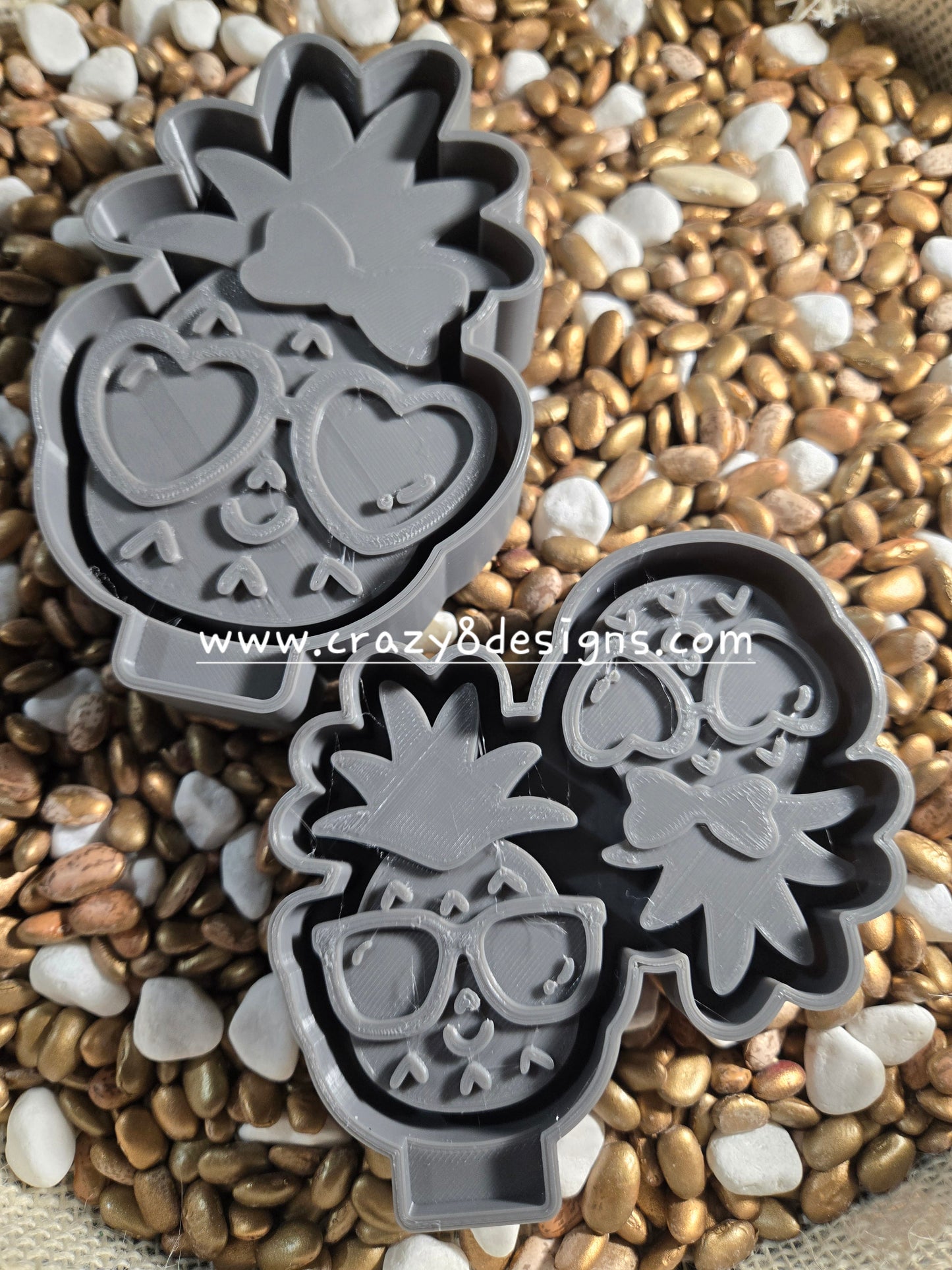 Pineapple Freshie Mold & Vent Clip