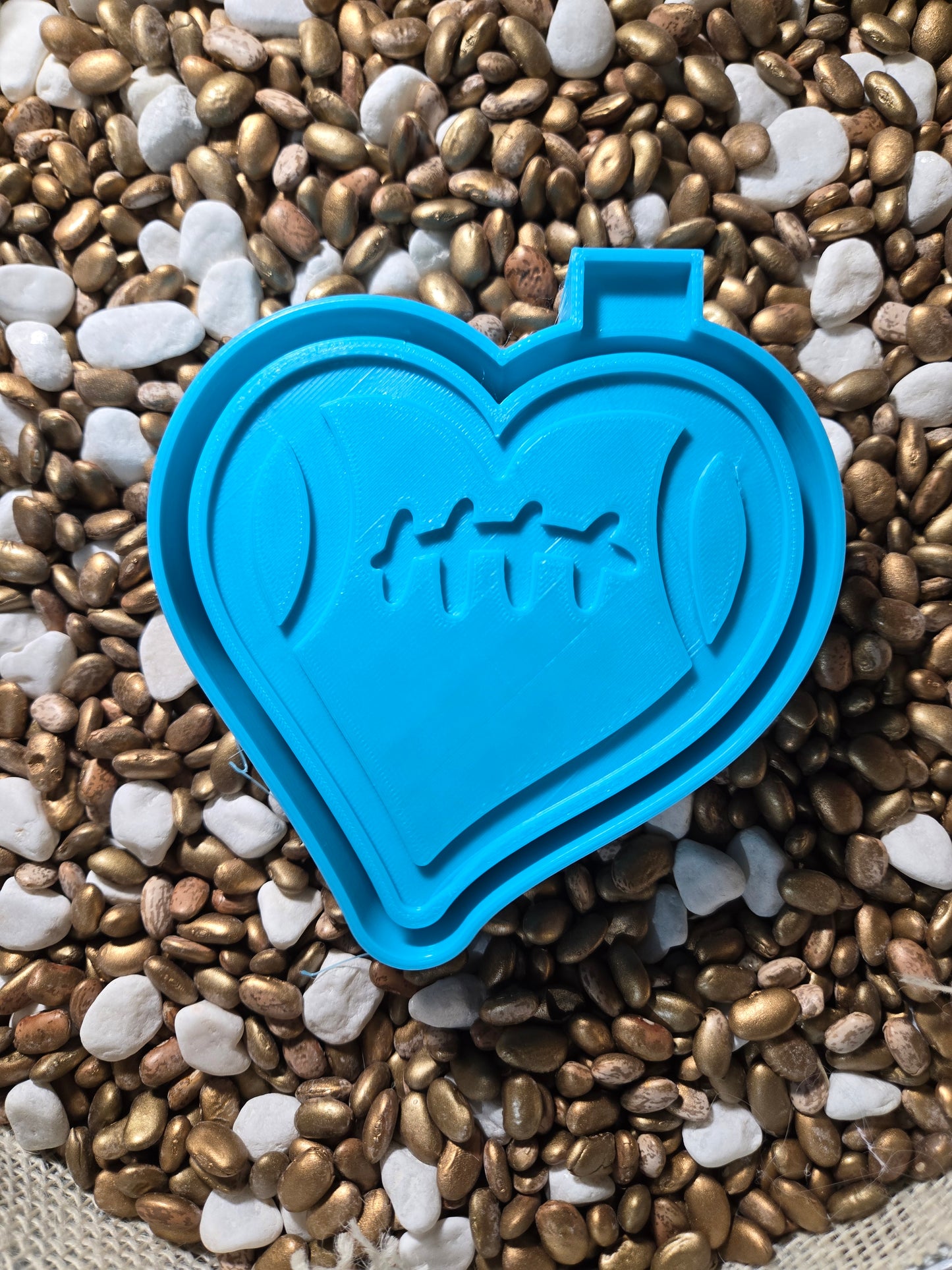 Football Heart Mold