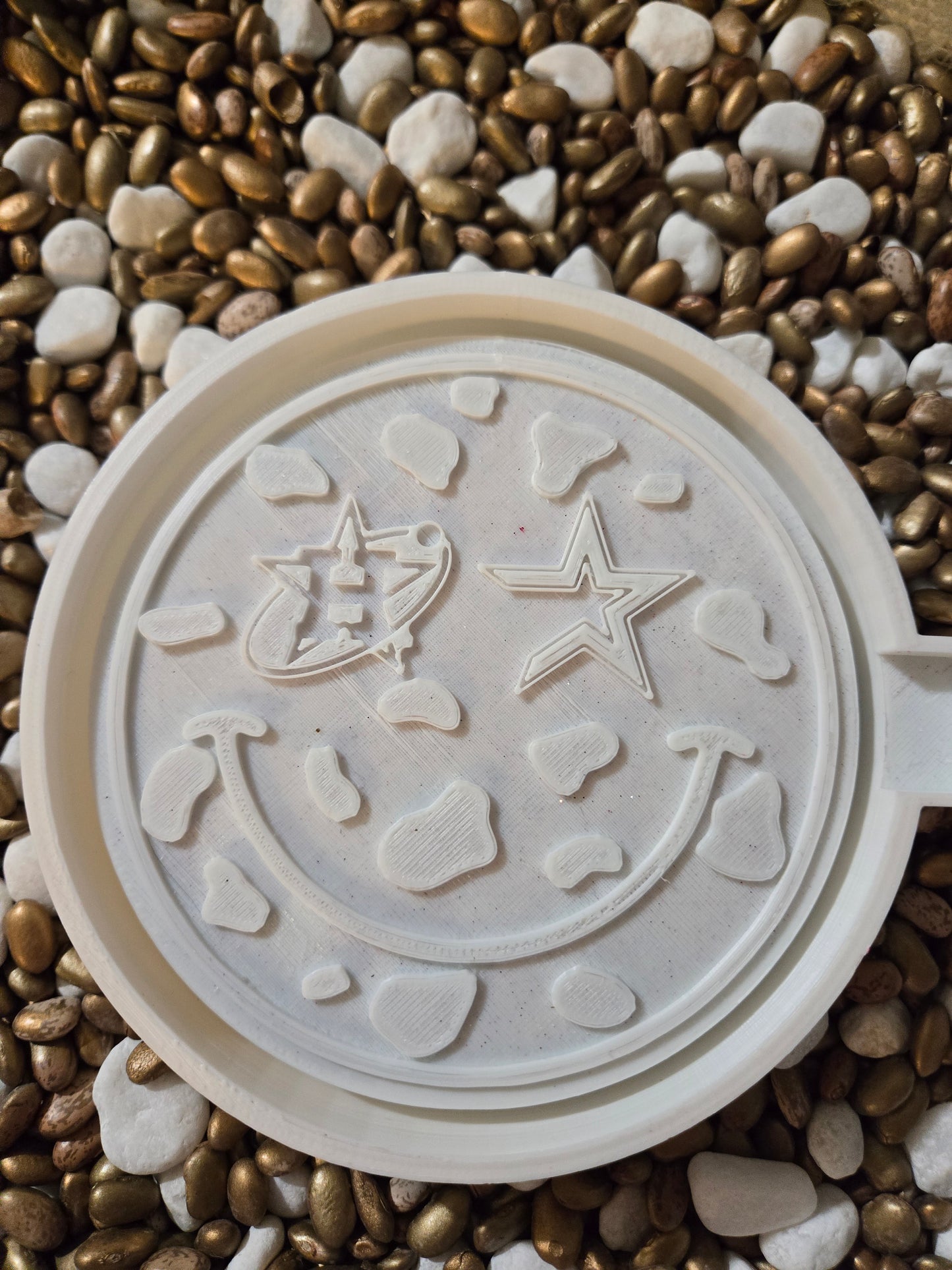 Smiley Face Freshie Mold