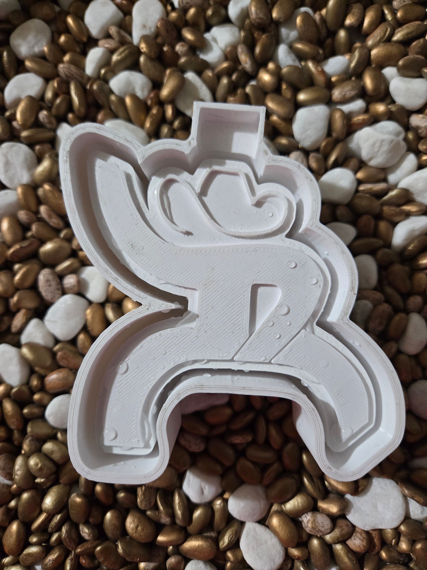 Cowboy Freshie Mold