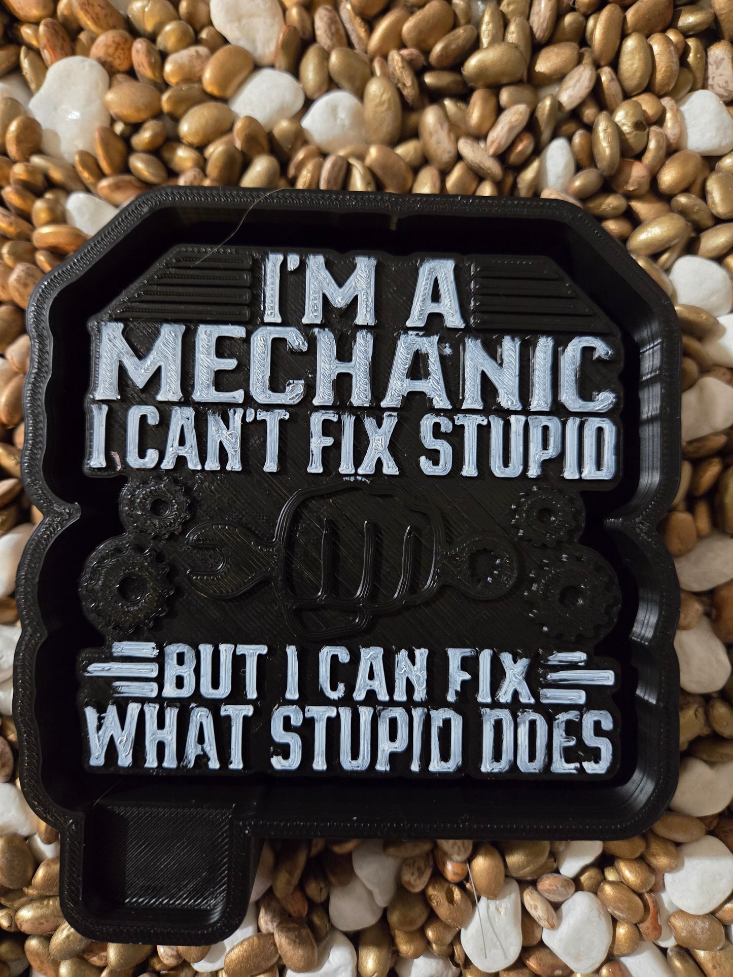I am a Mechanic Freshie Mold