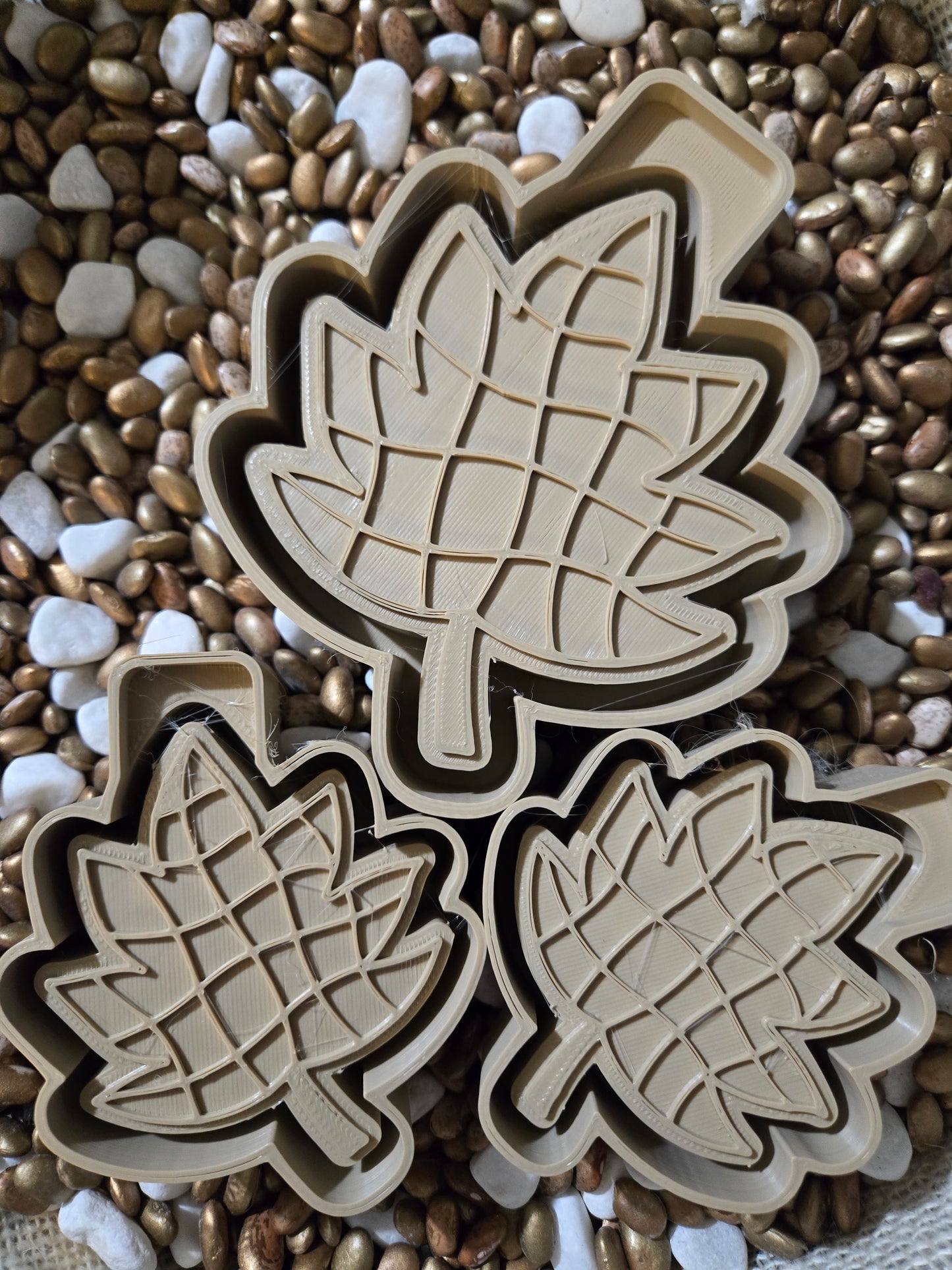 Leaves Freshie Mold and/or Vent Clip Molds