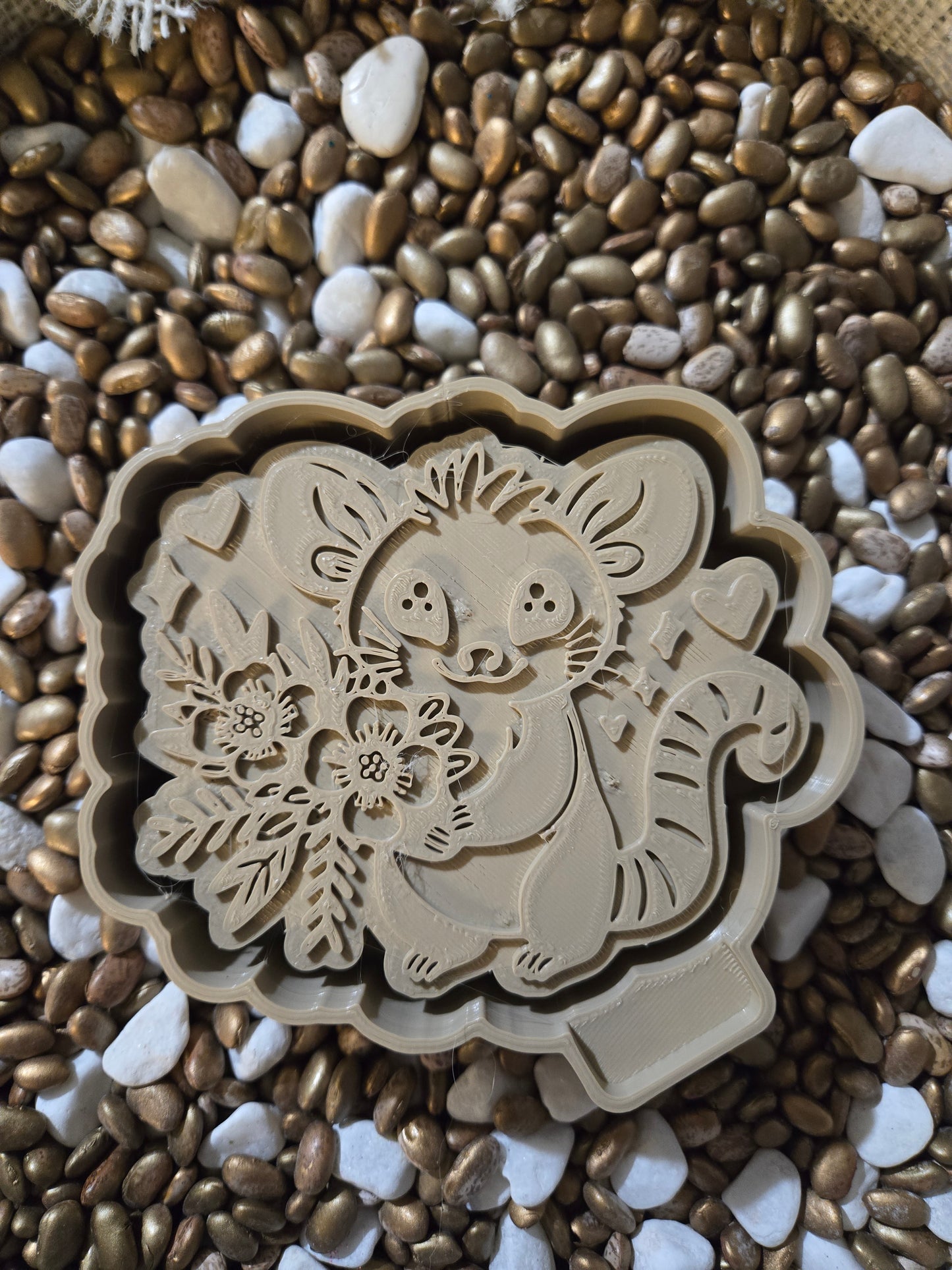Squirrel Freshie Mold