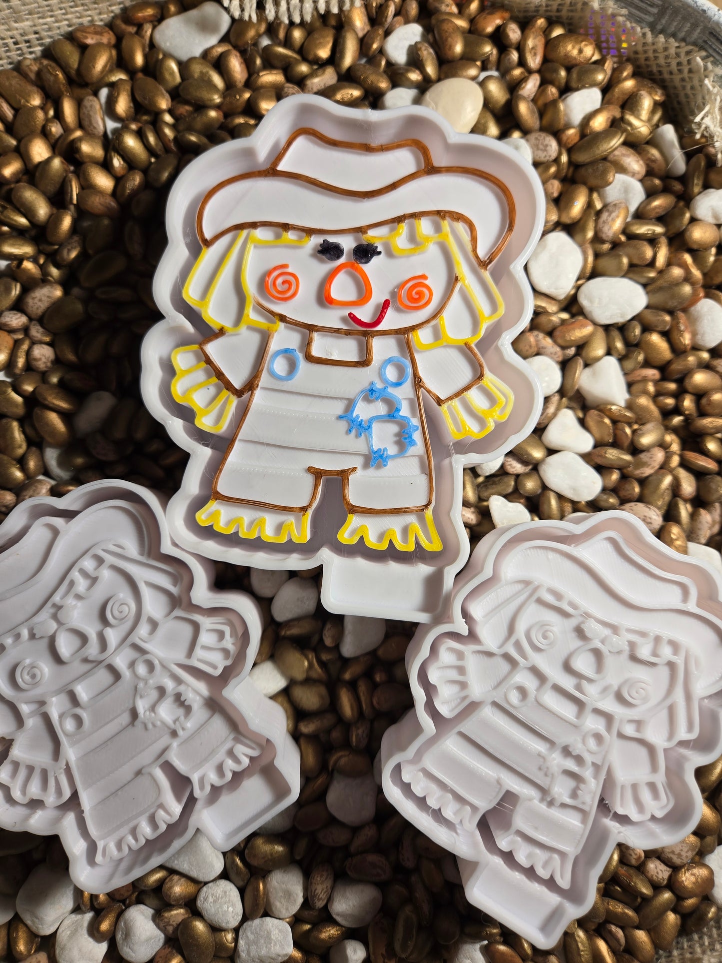 Scarecrow Freshie Mold and/or Vent Clip Molds