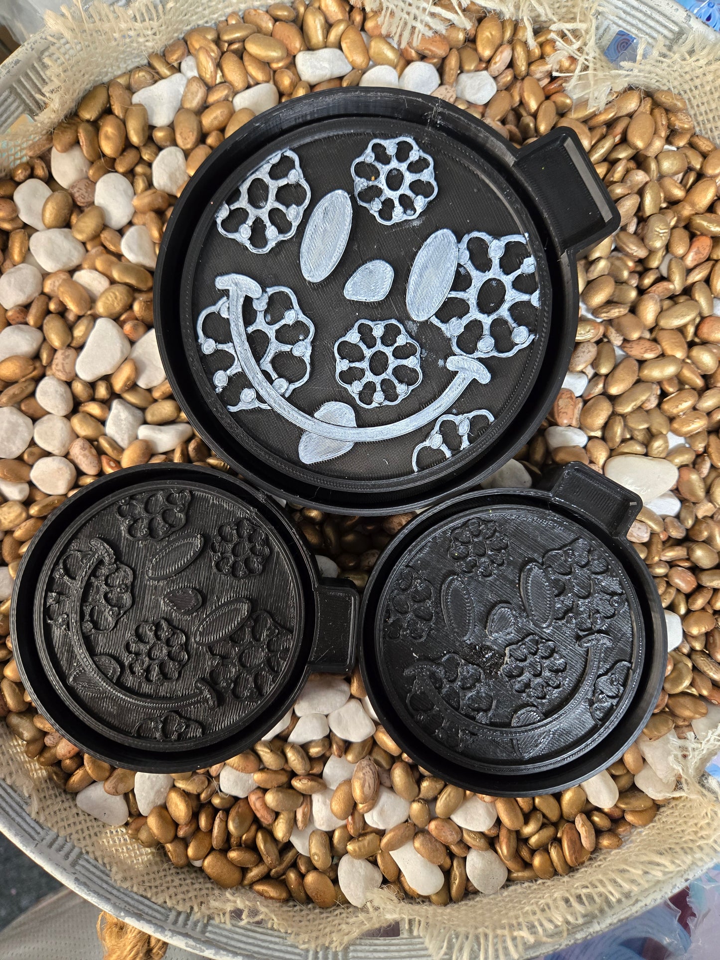 Smiley Flower Freshie Mold and/or Vent Clip Molds