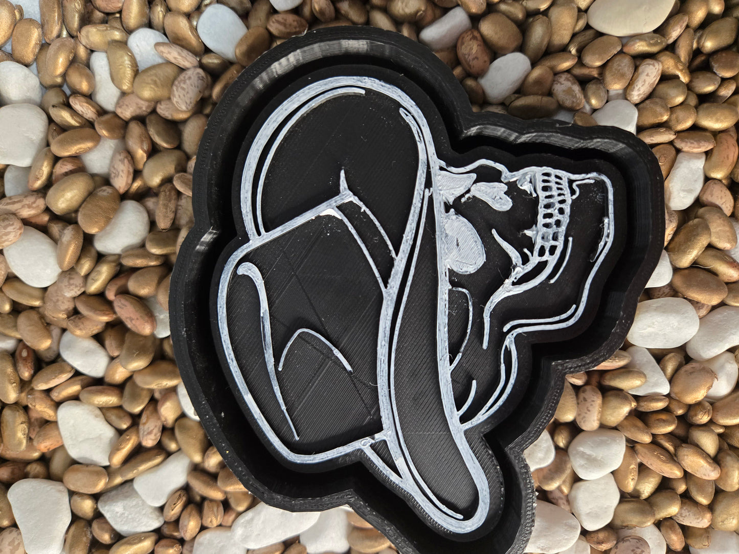 Skull Freshie Mold