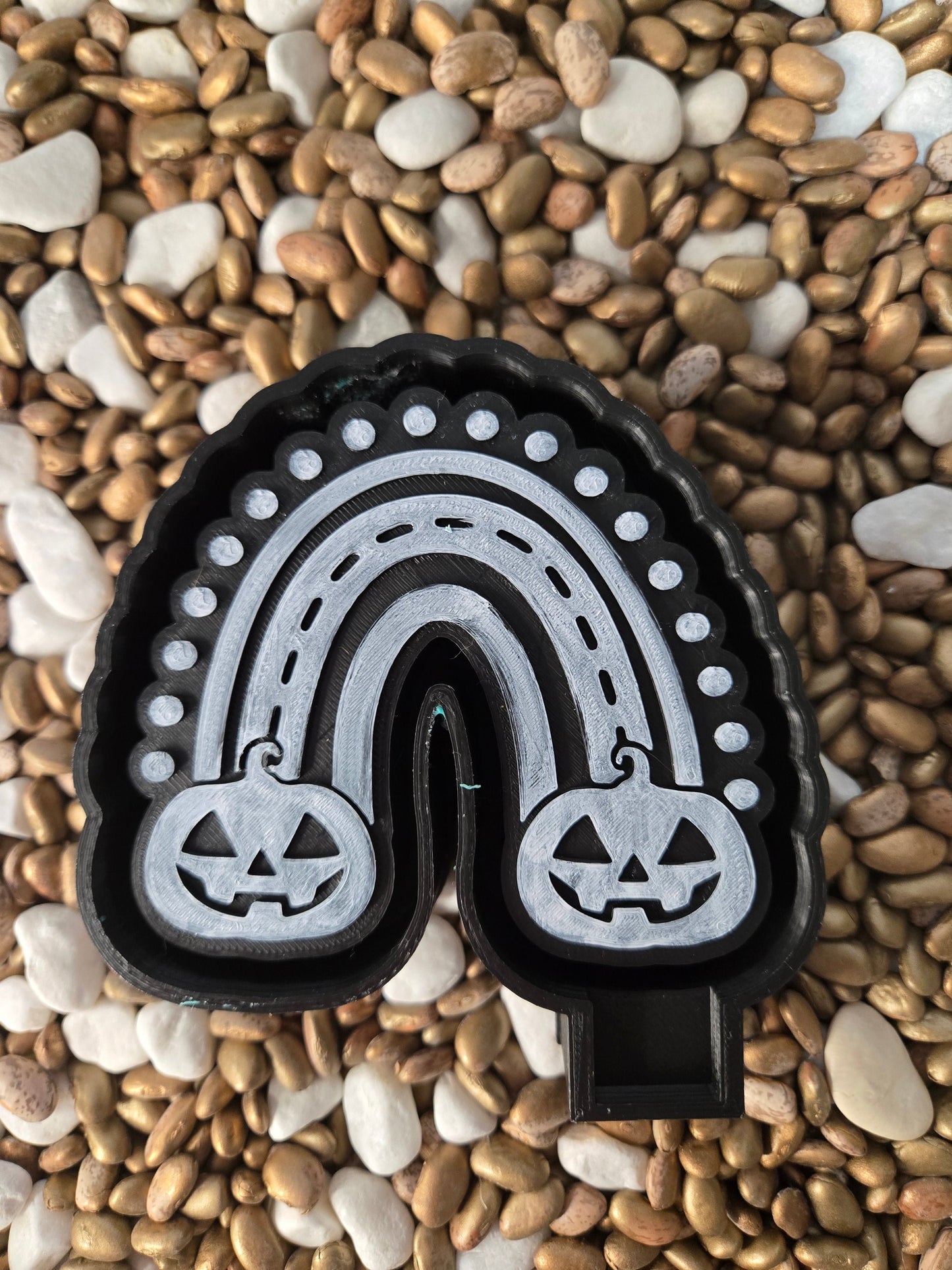 Rainbow Pumpkin Freshie Mold