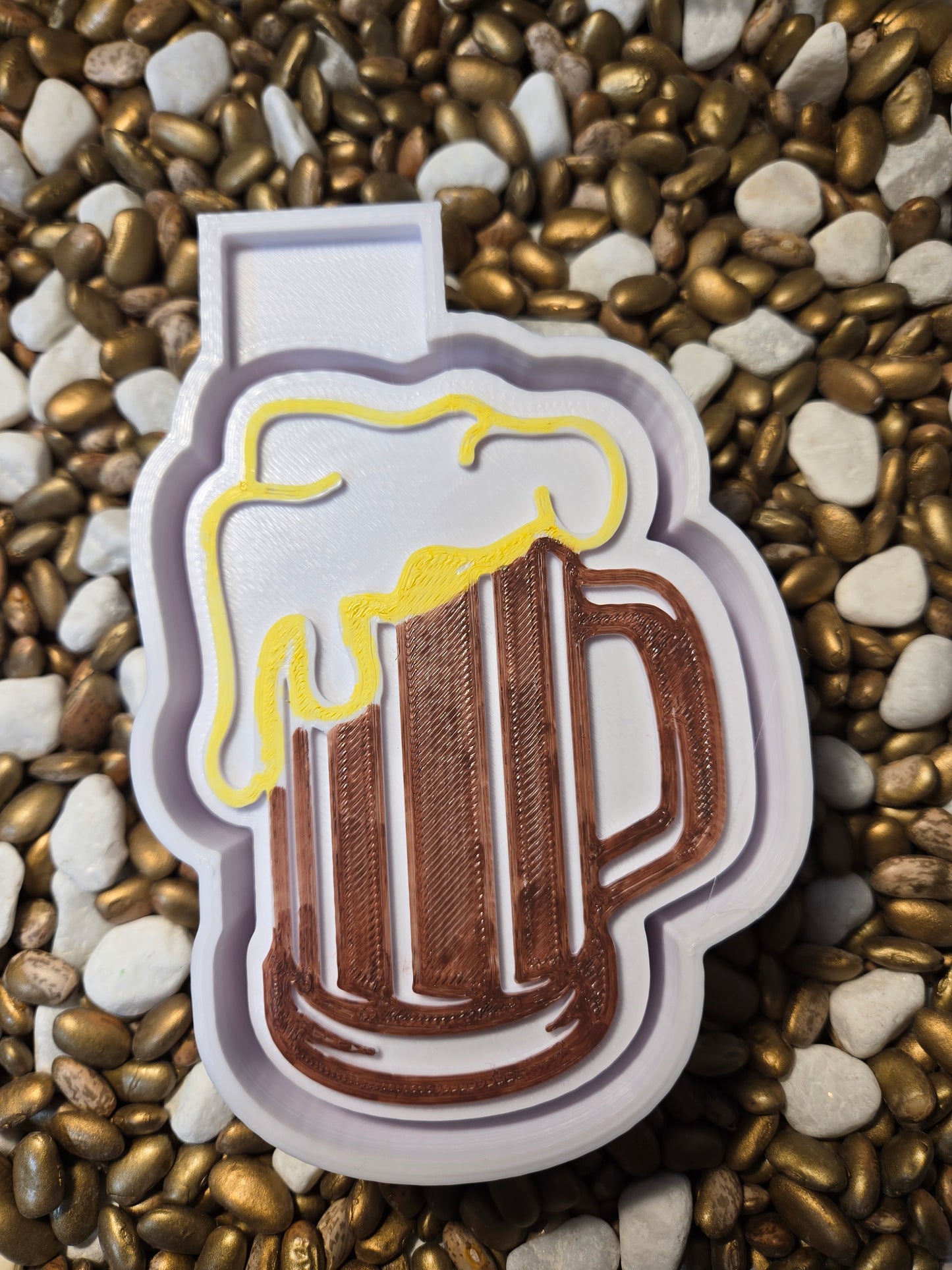 Beer Mug Freshie Mold
