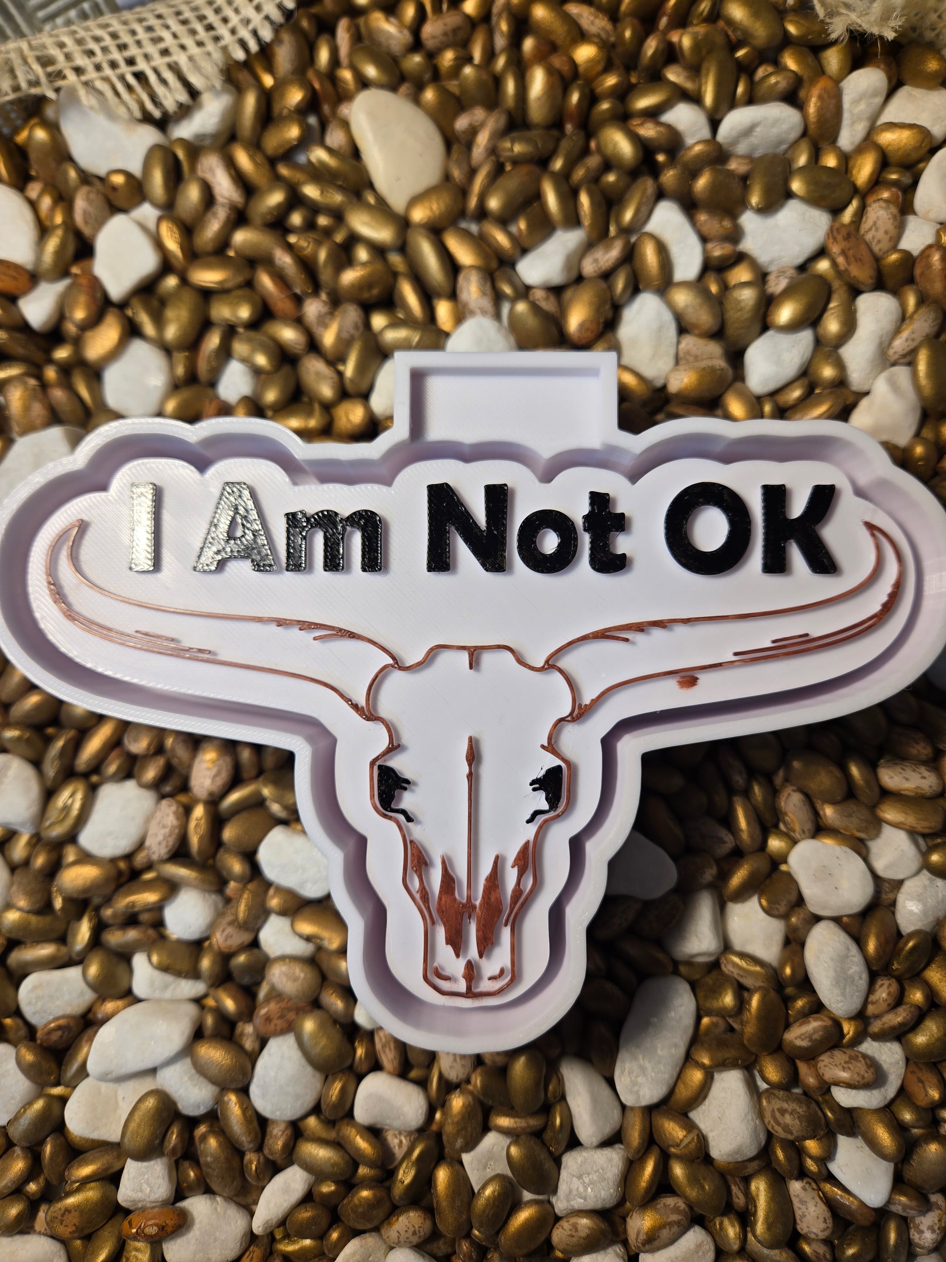 I am not OK Freshie Mold