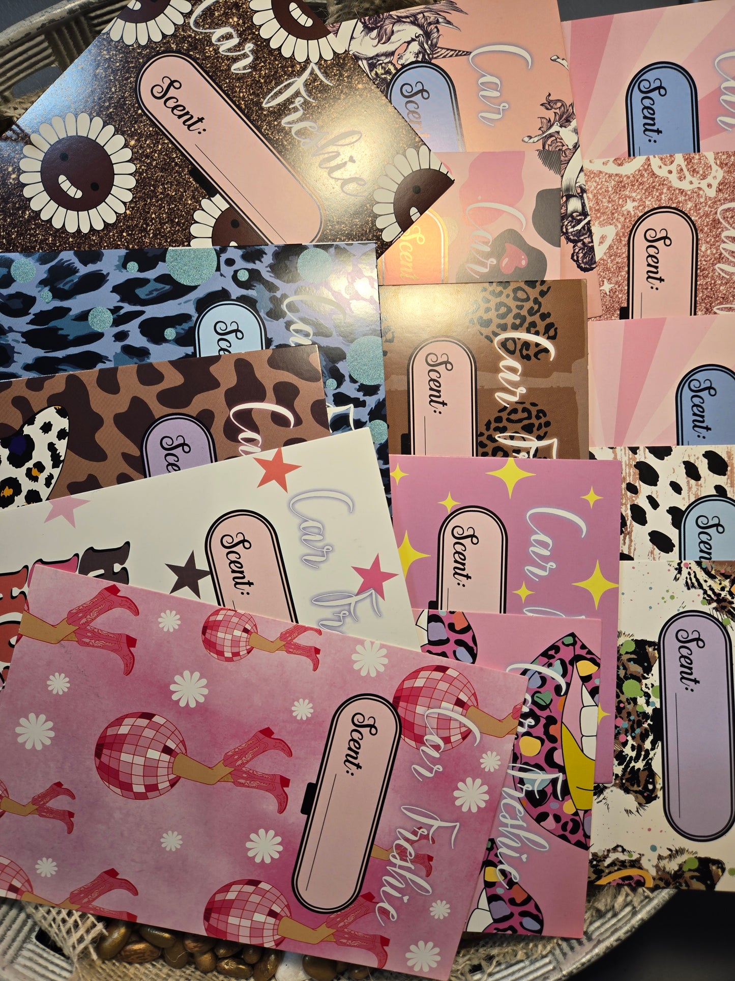 20 Freshie Care Instruction cards