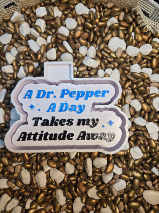 Dr Pepper a Day Freshie Mold