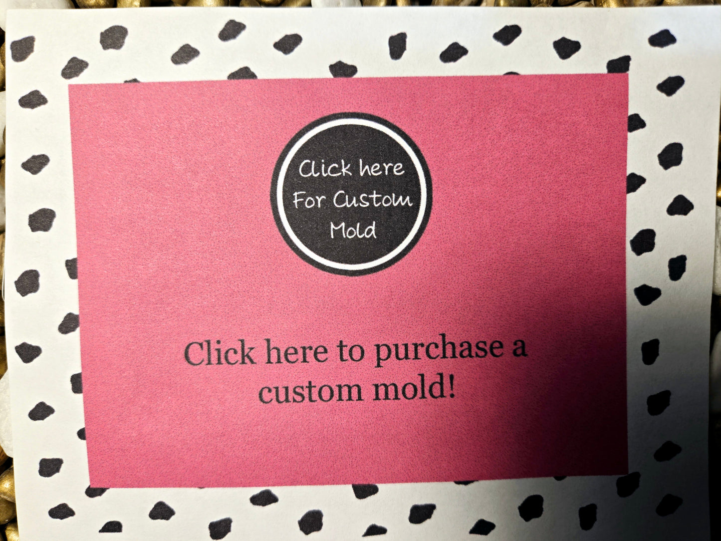 5000. Custom Mold **** Read description before purchasing