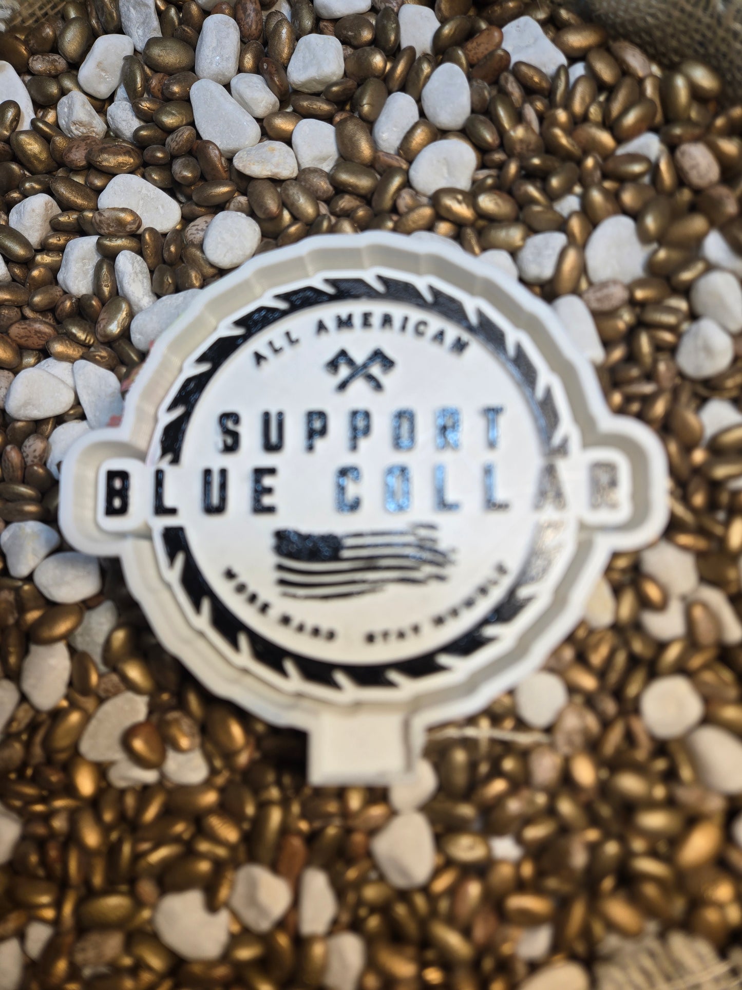 Support Blue Collar Mold