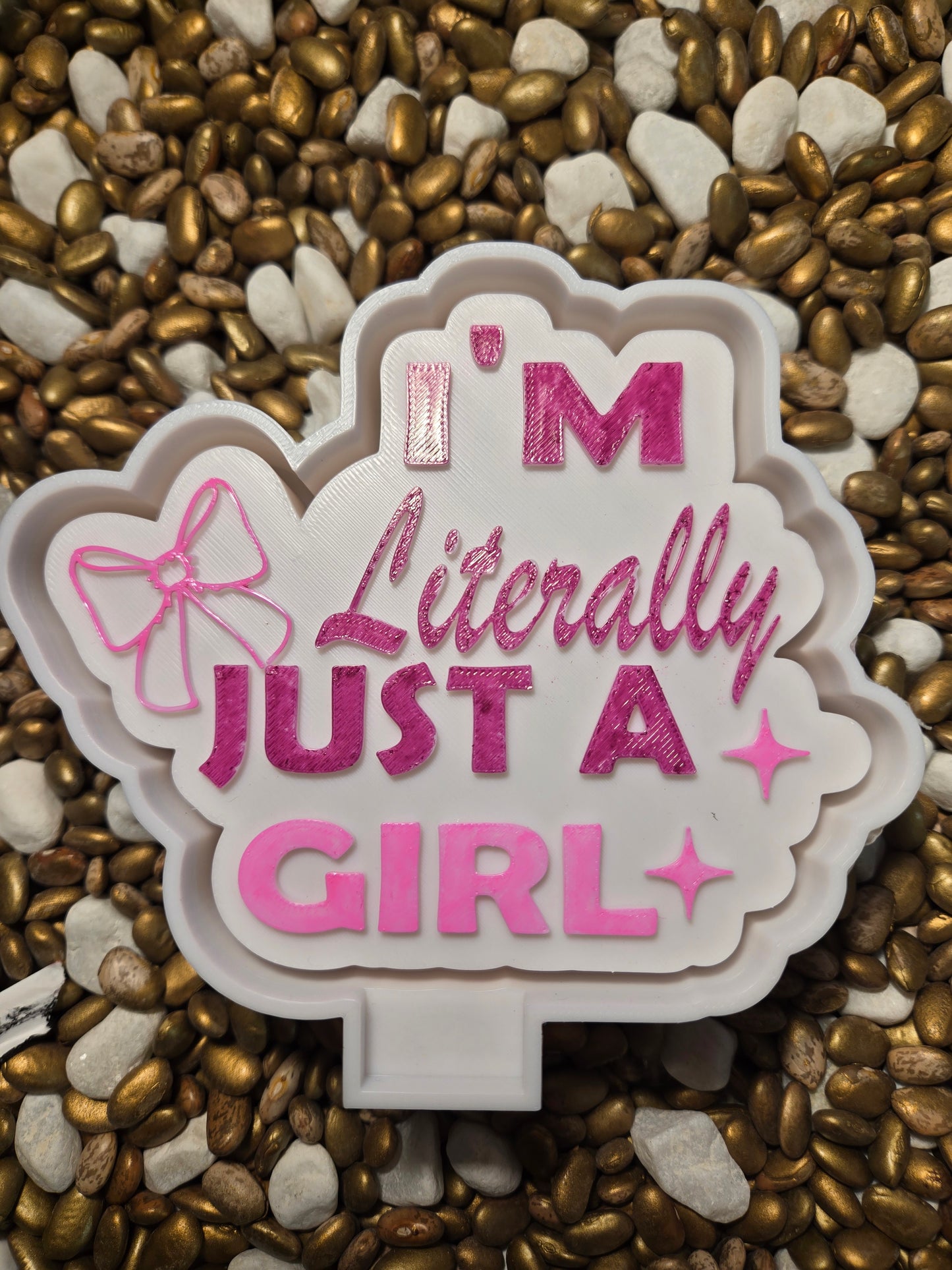 Just a Girl Freshie Mold