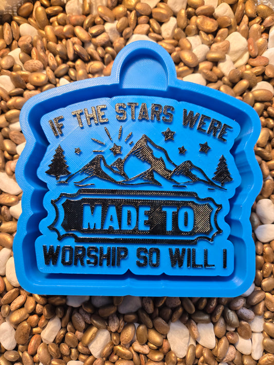 1318.Stars Freshie Mold