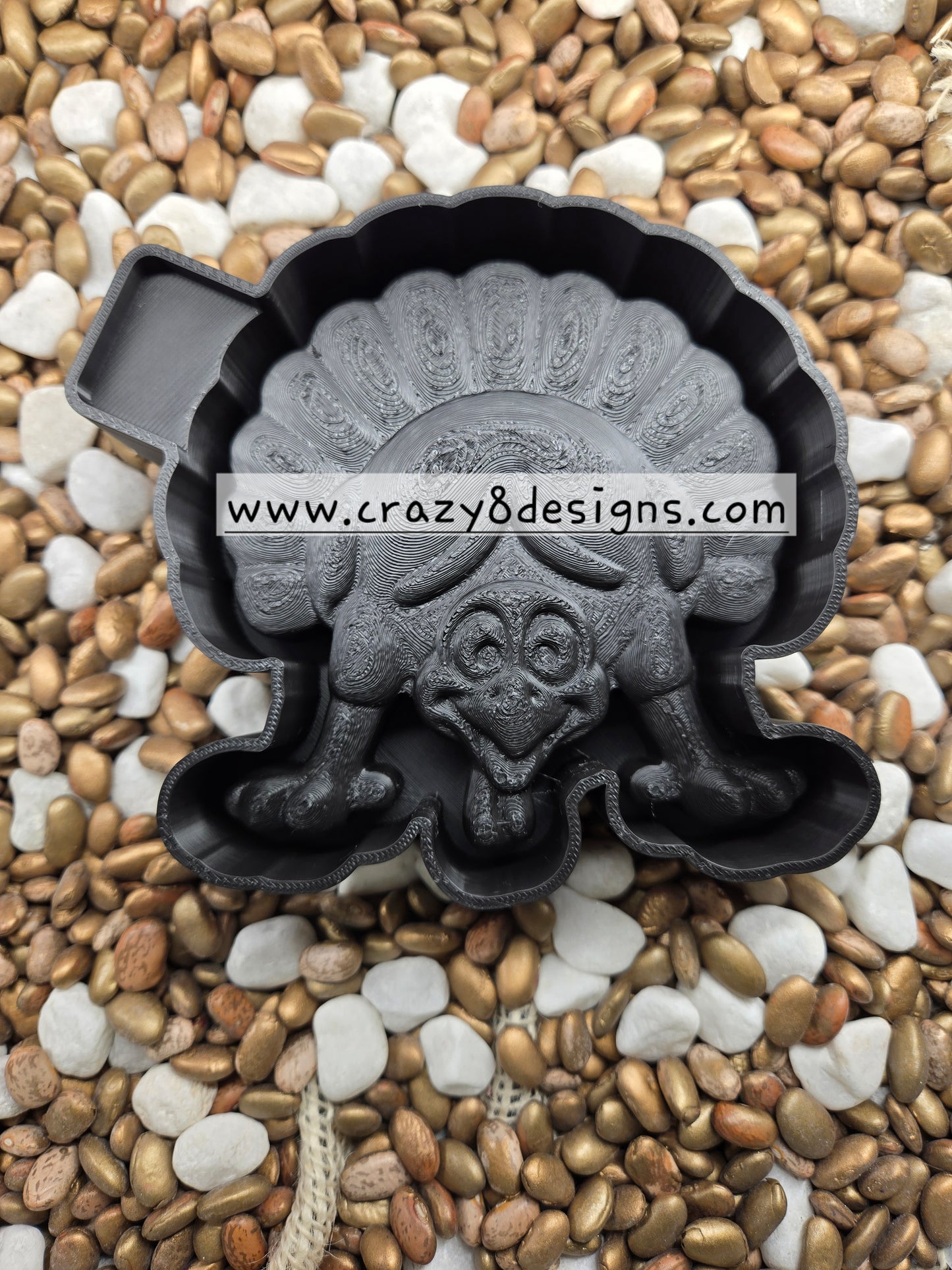 3D Turkey Freshie Mold