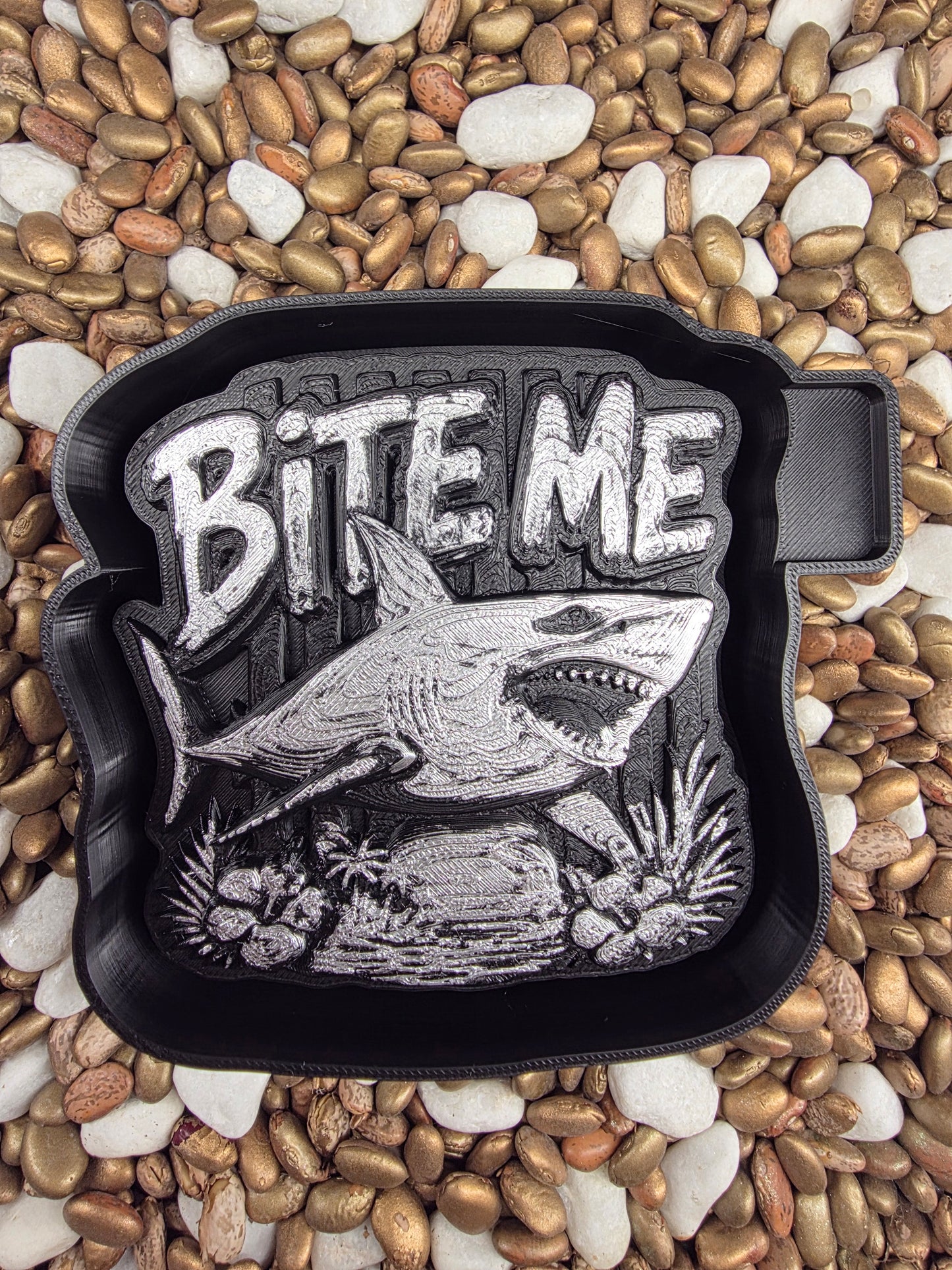 3d Bite Me Pot Freshie Mold