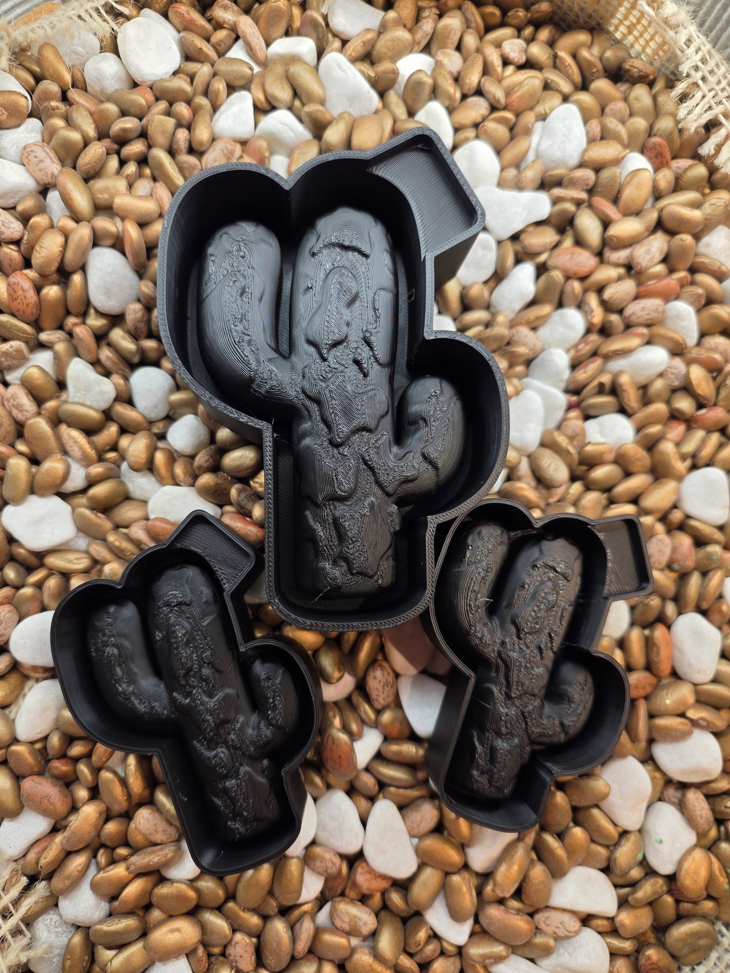 3d Cactus Freshie Mold/Vents