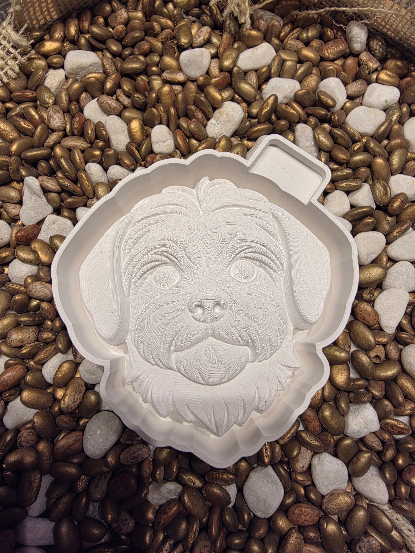3d Shih Tzu Freshie Mold