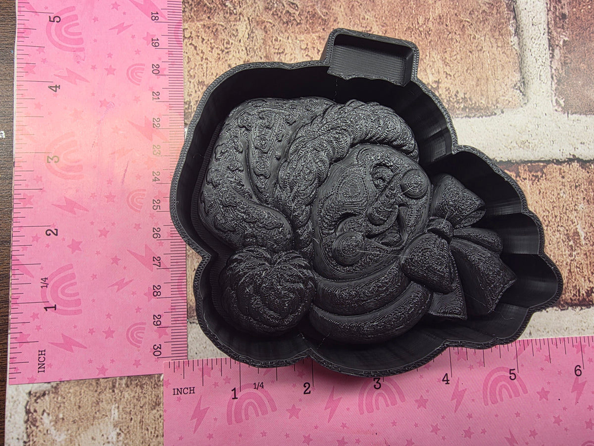 3d Snowman Freshie Mold