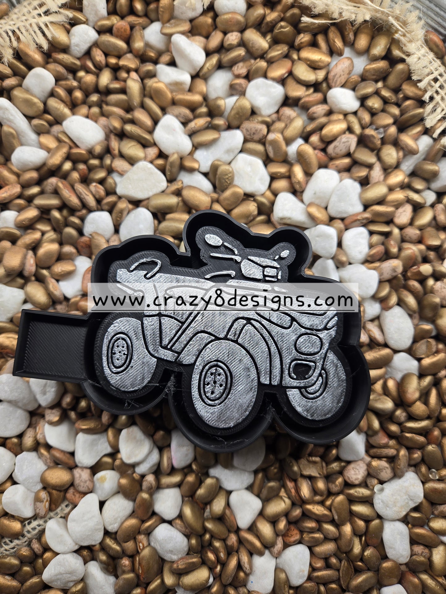 4 Wheeler Freshie Mold