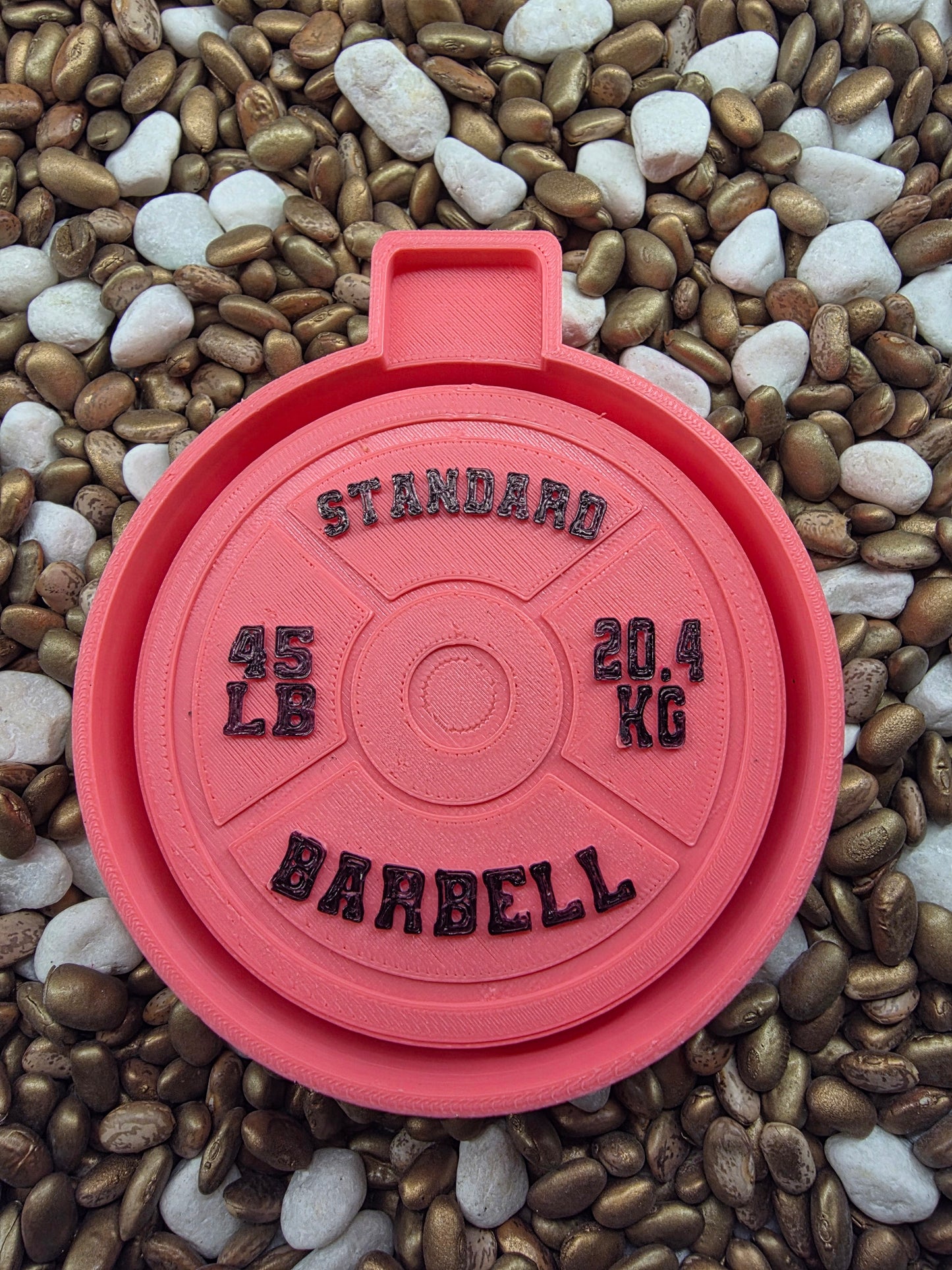 4lb Barbell Freshie Mold