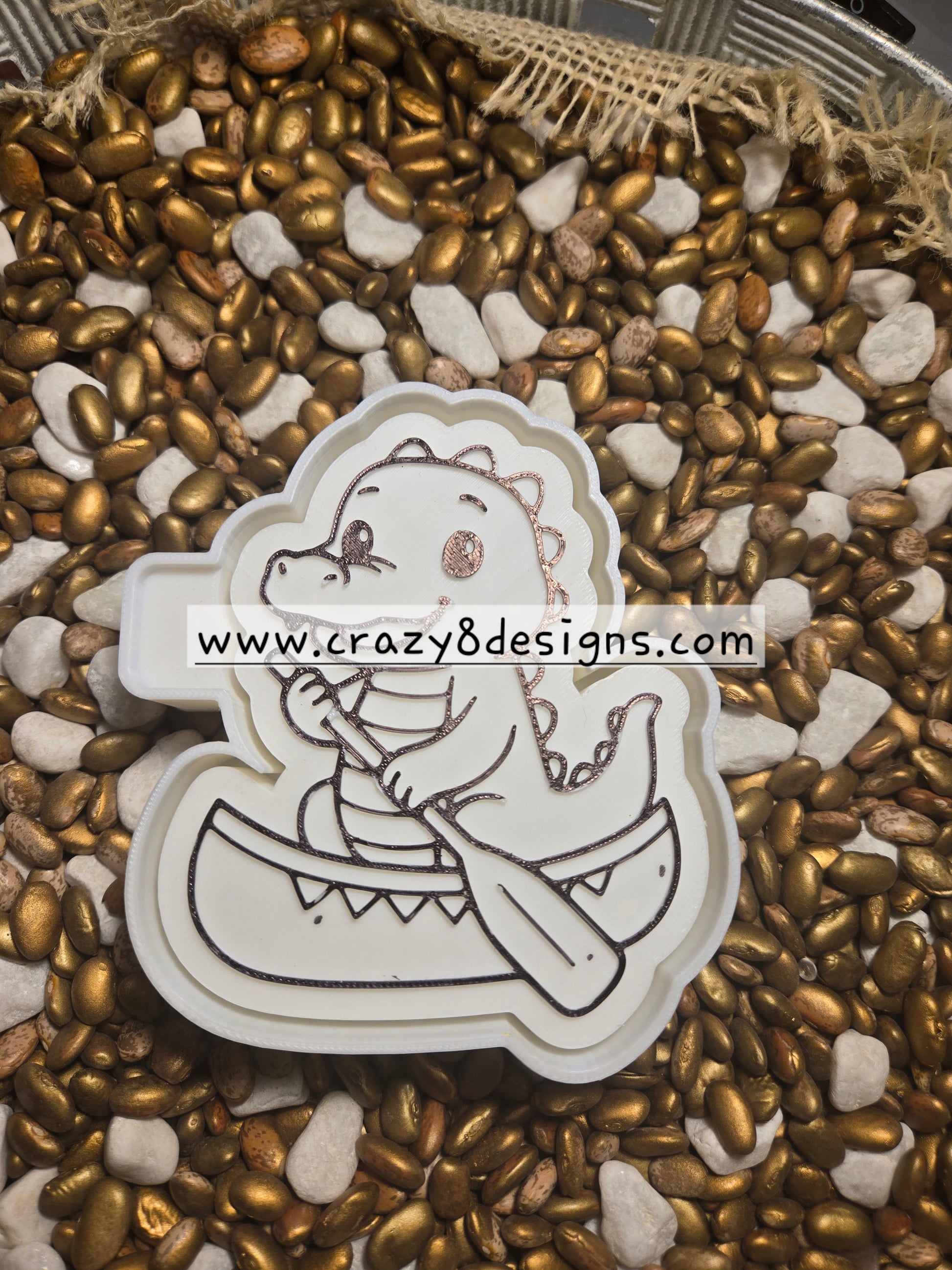 Alligator Freshie Mold
