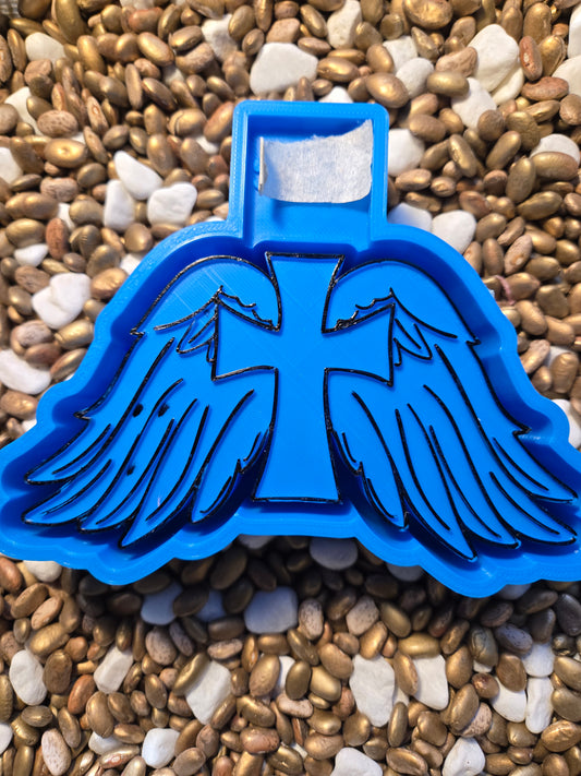 Angle Wings Freshie Mold