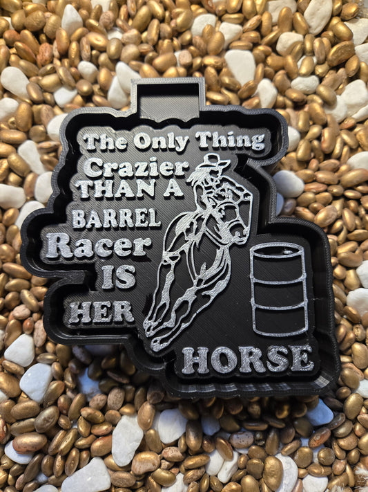 Barrel Racer Freshie Mold