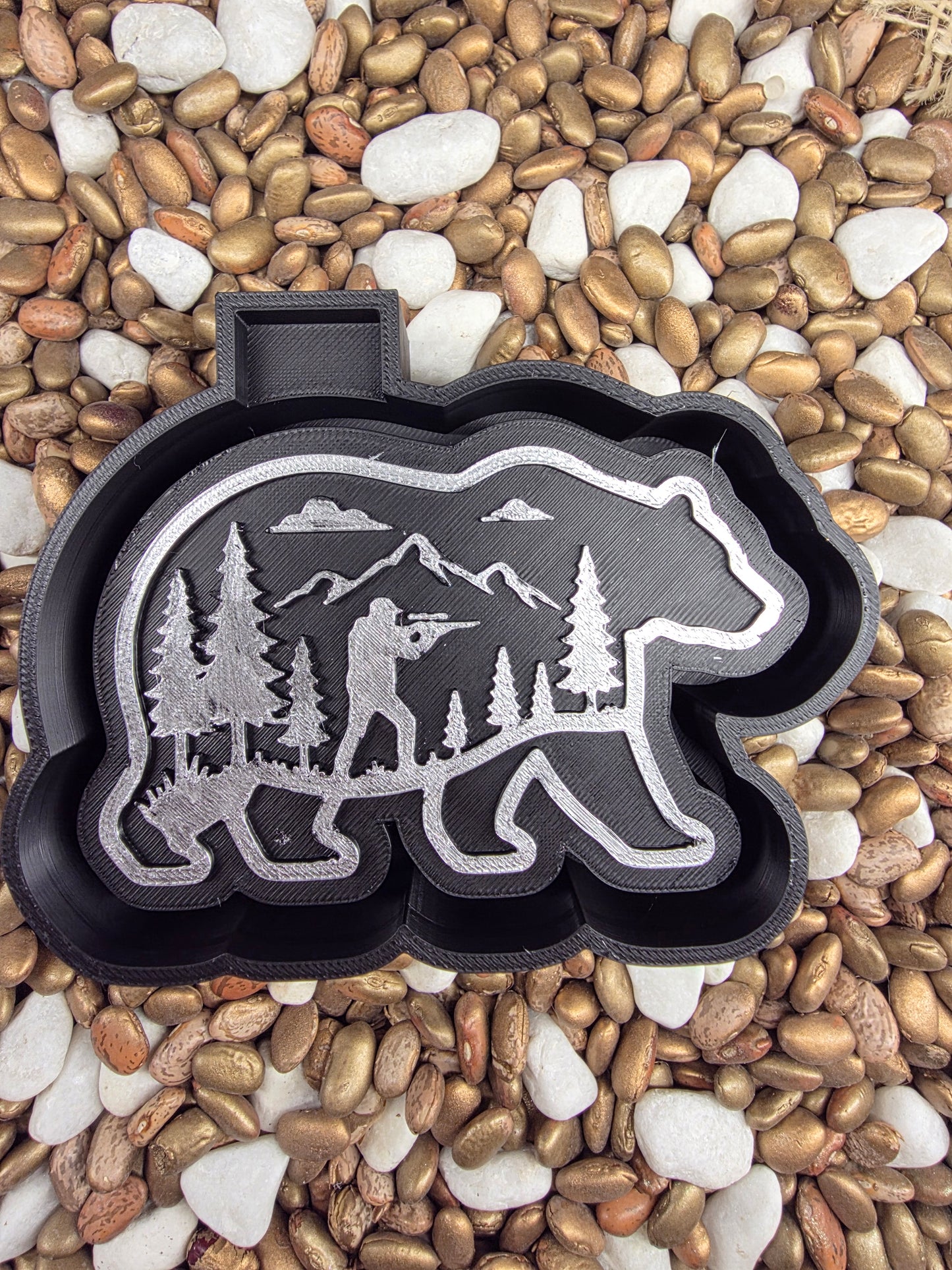 Bear Hunt Freshie Mold