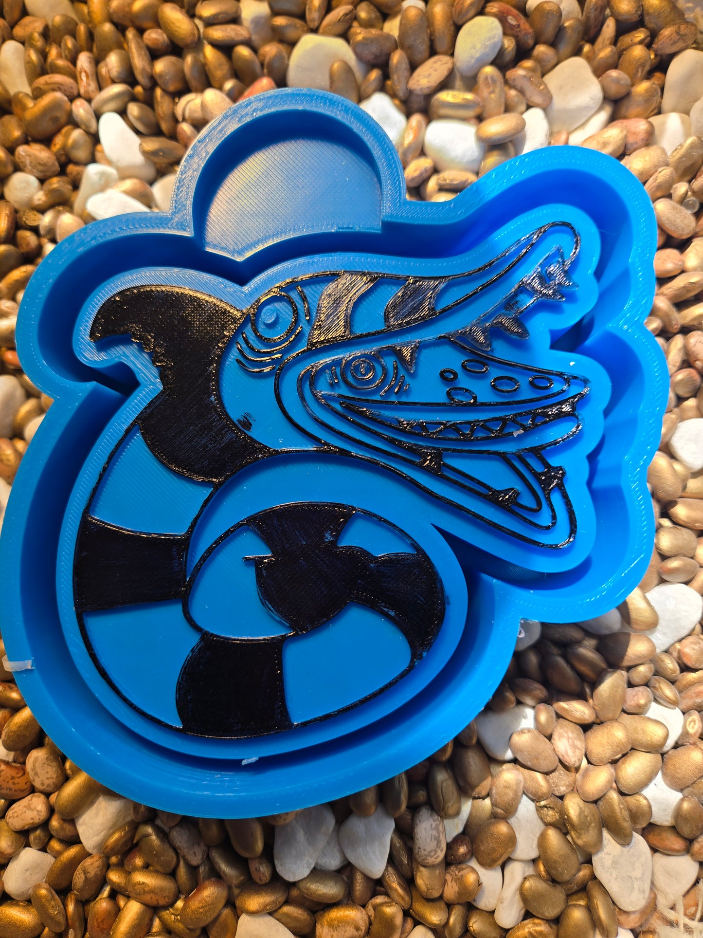 Beetle Juice Snake Freshie Mold