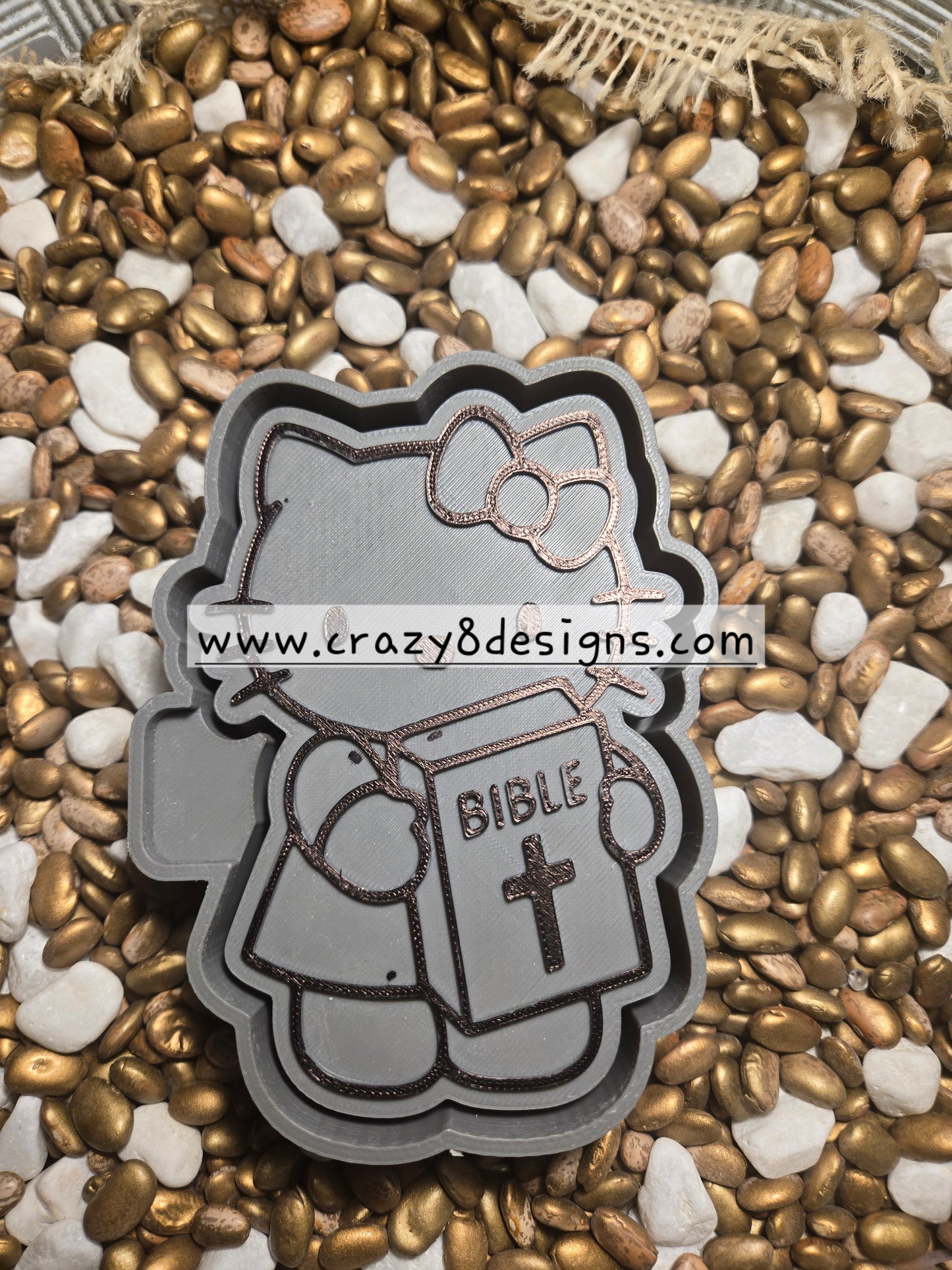 Bible Kitty Freshie Mold