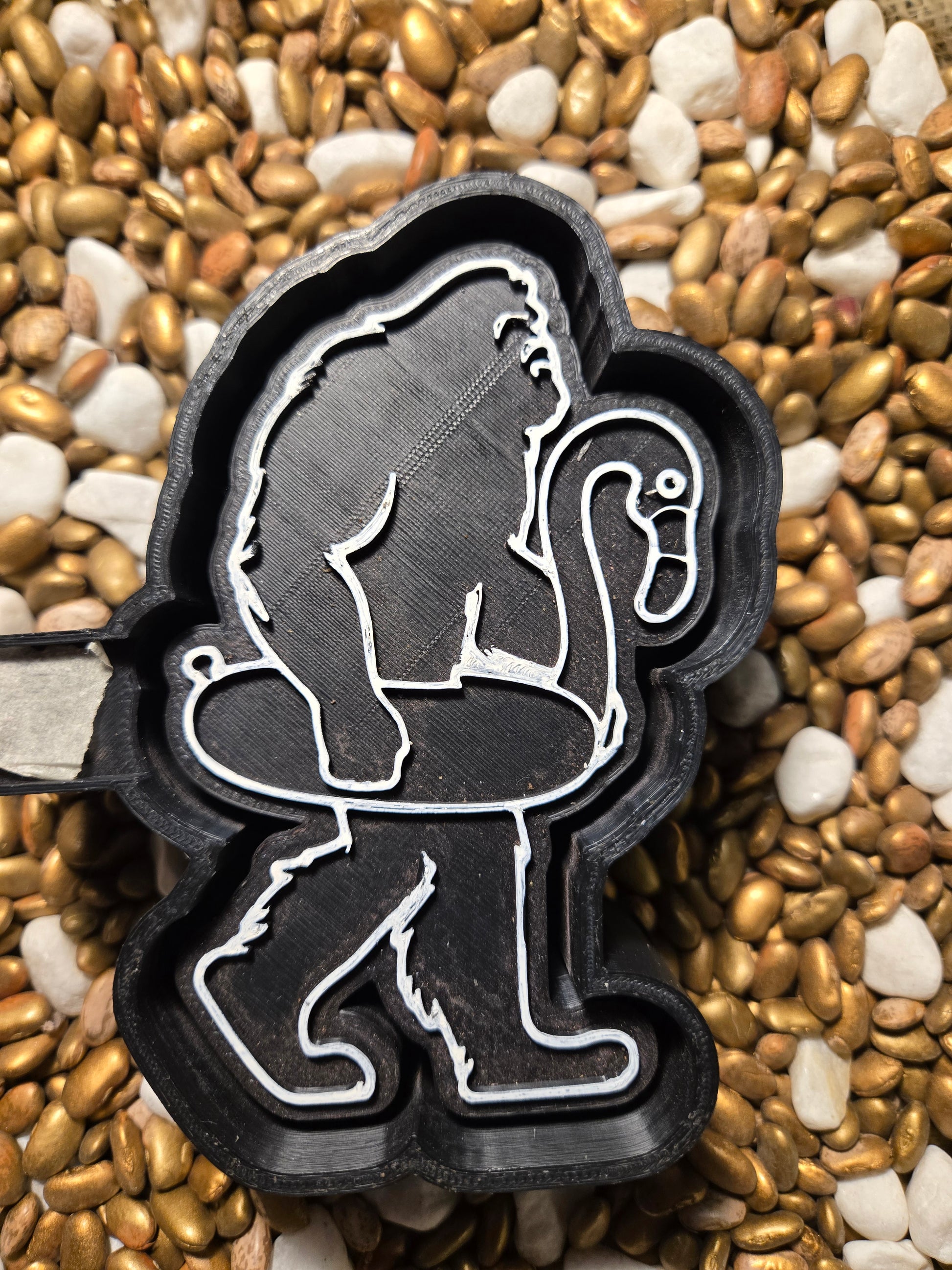 Bigfoot Float Freshie Mold