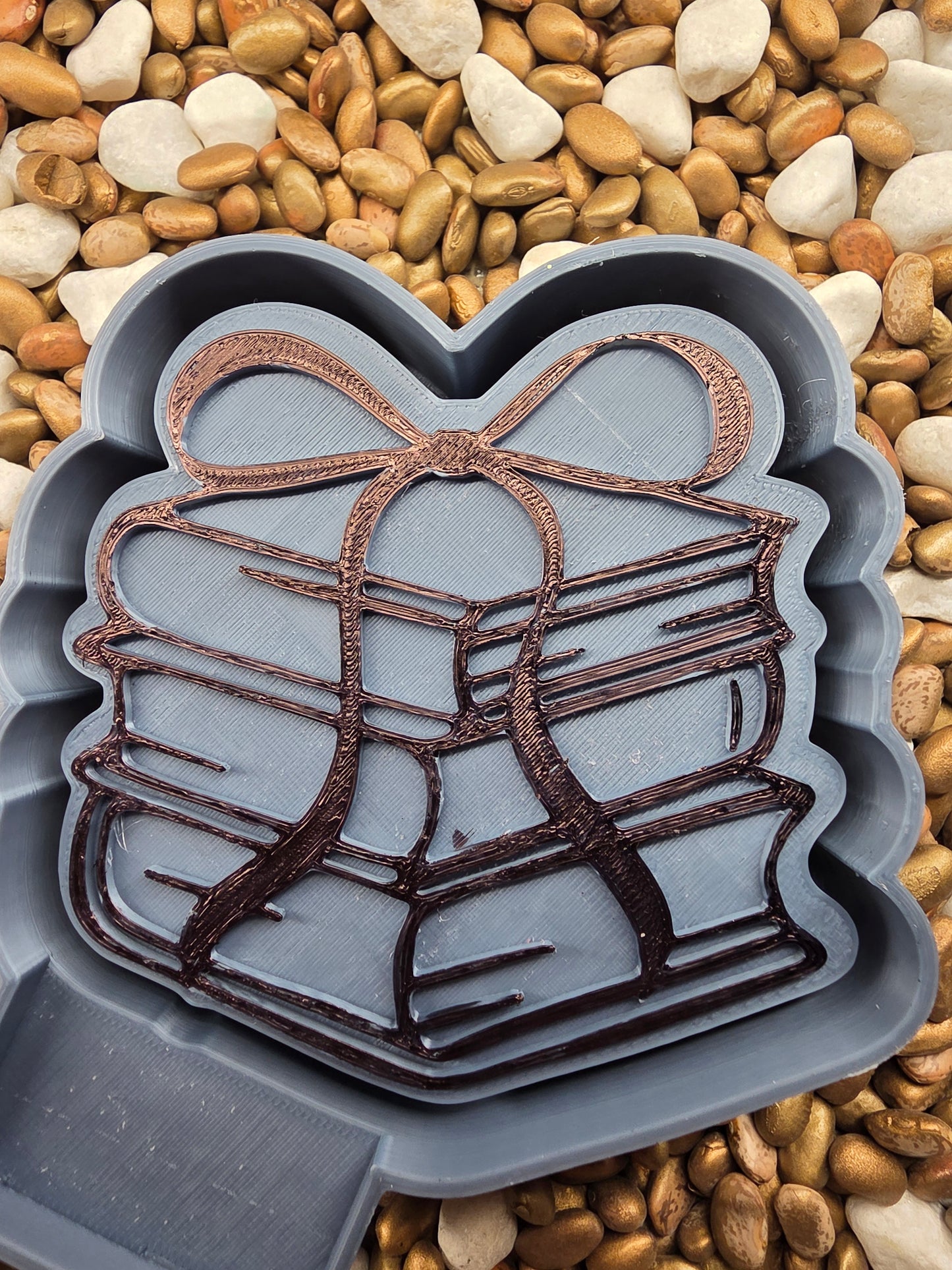 Book Bow Freshie Mold