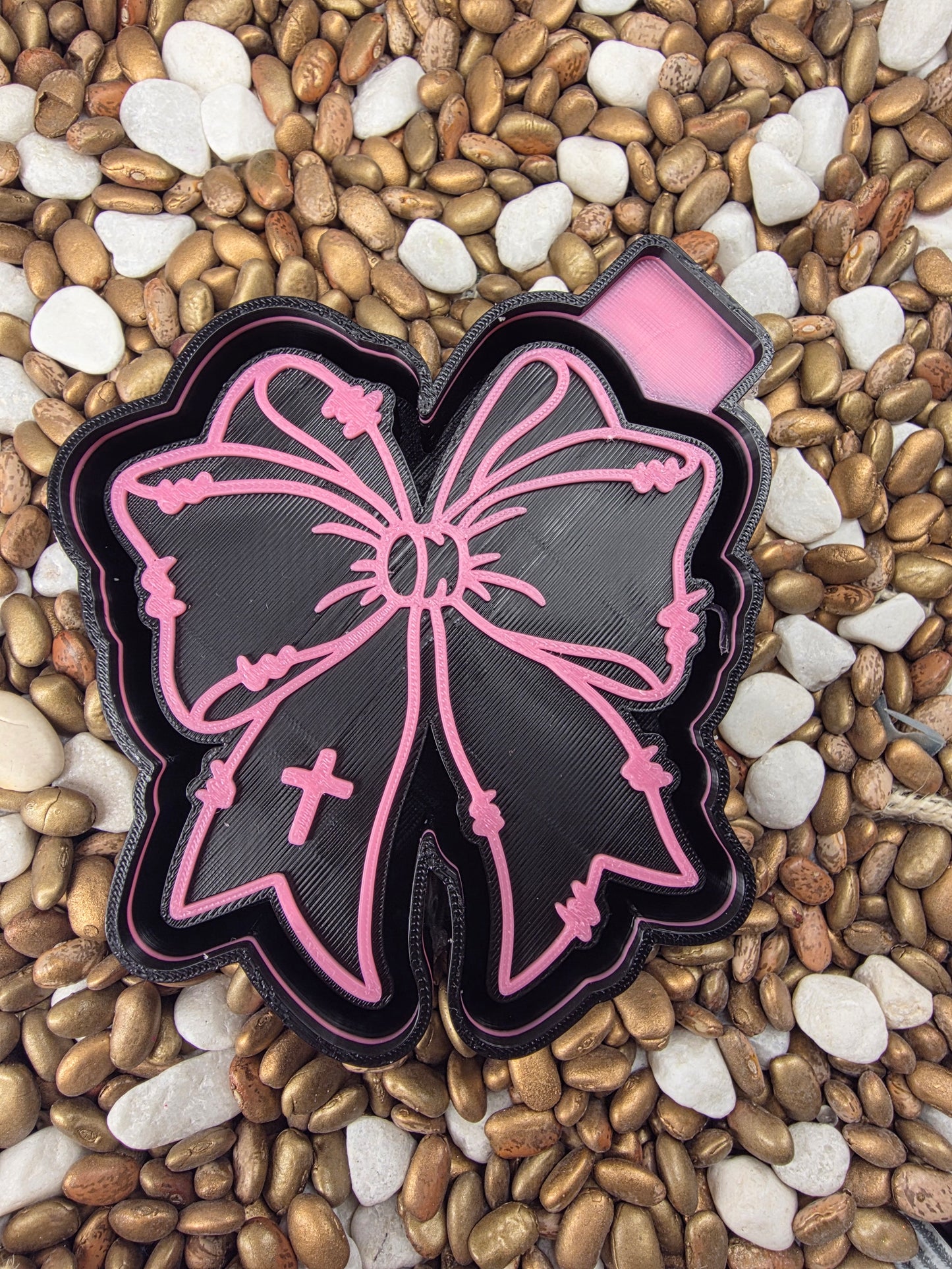 Bow Cross Freshie Mold