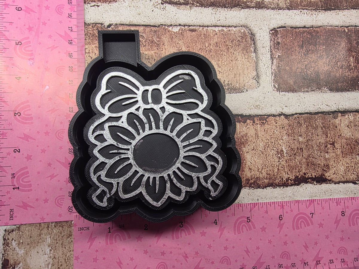 Bow Flower Freshie Mold