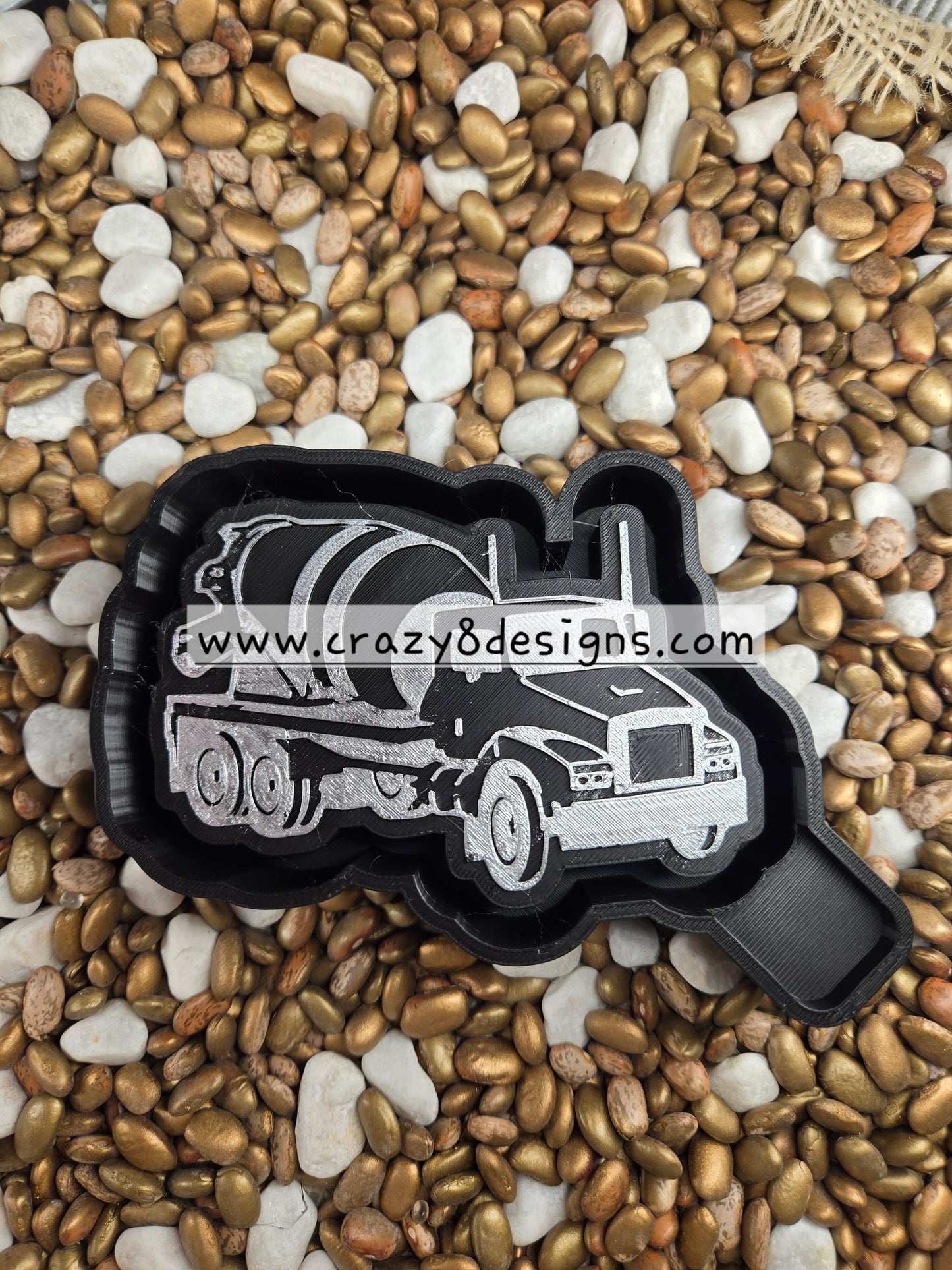 Cement Truck Freshie Mold