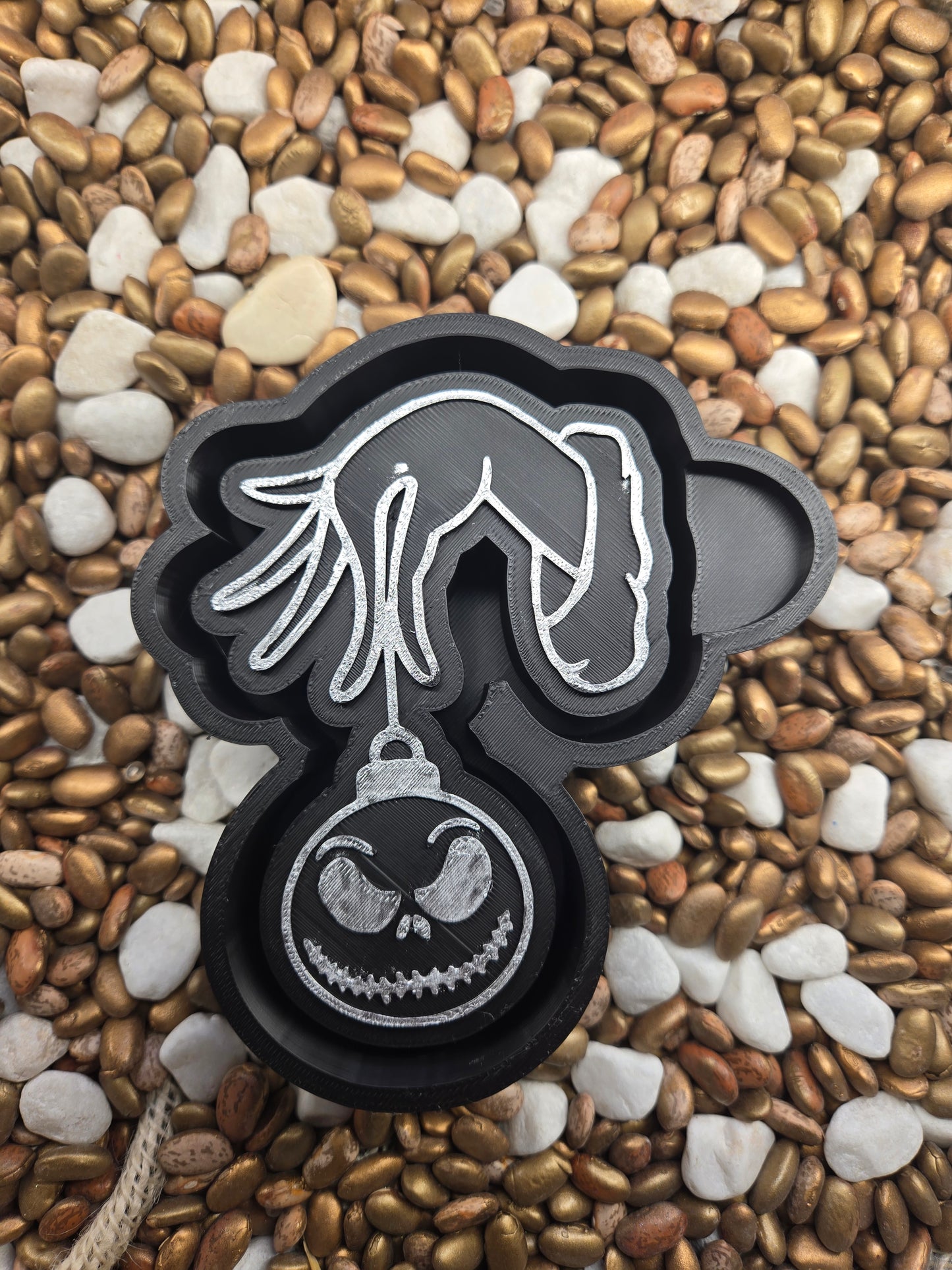 Christmas Grinch Hand Freshie Mold