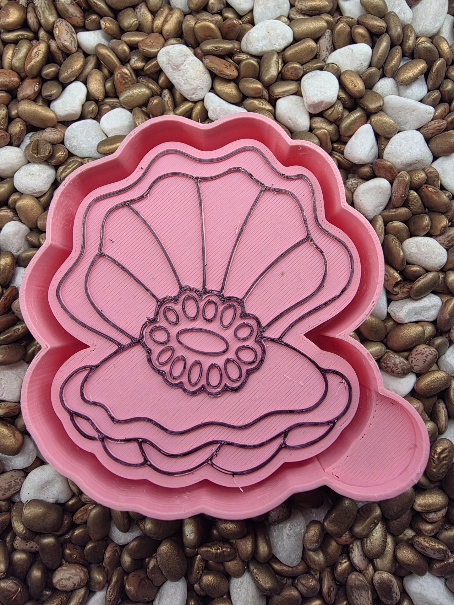 Clam Freshie Mold