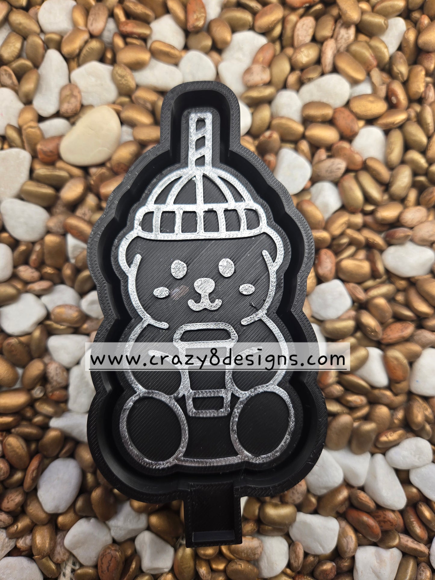 Coffee Bear Freshie Mold