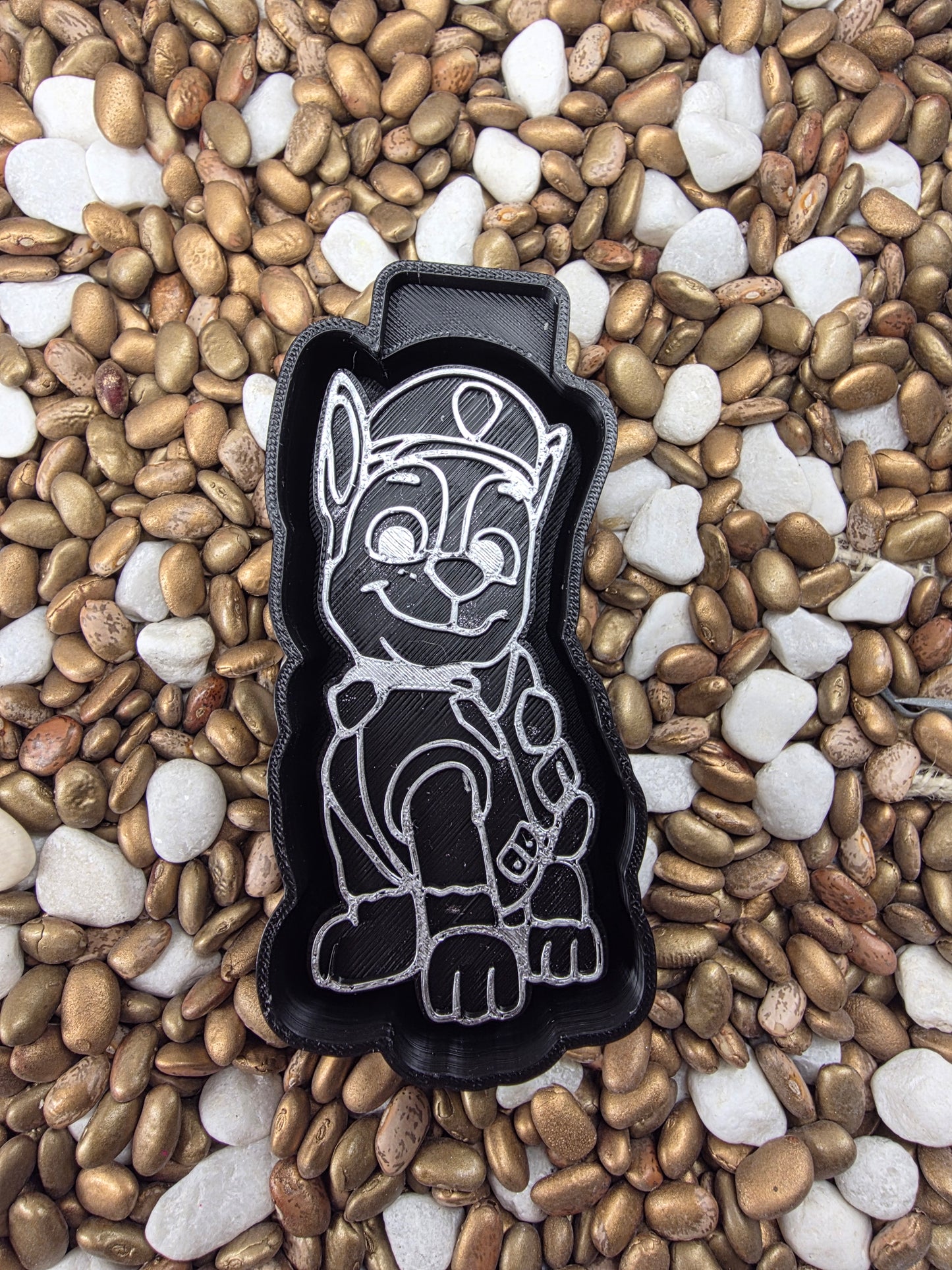 Cop Dog Freshie Mold