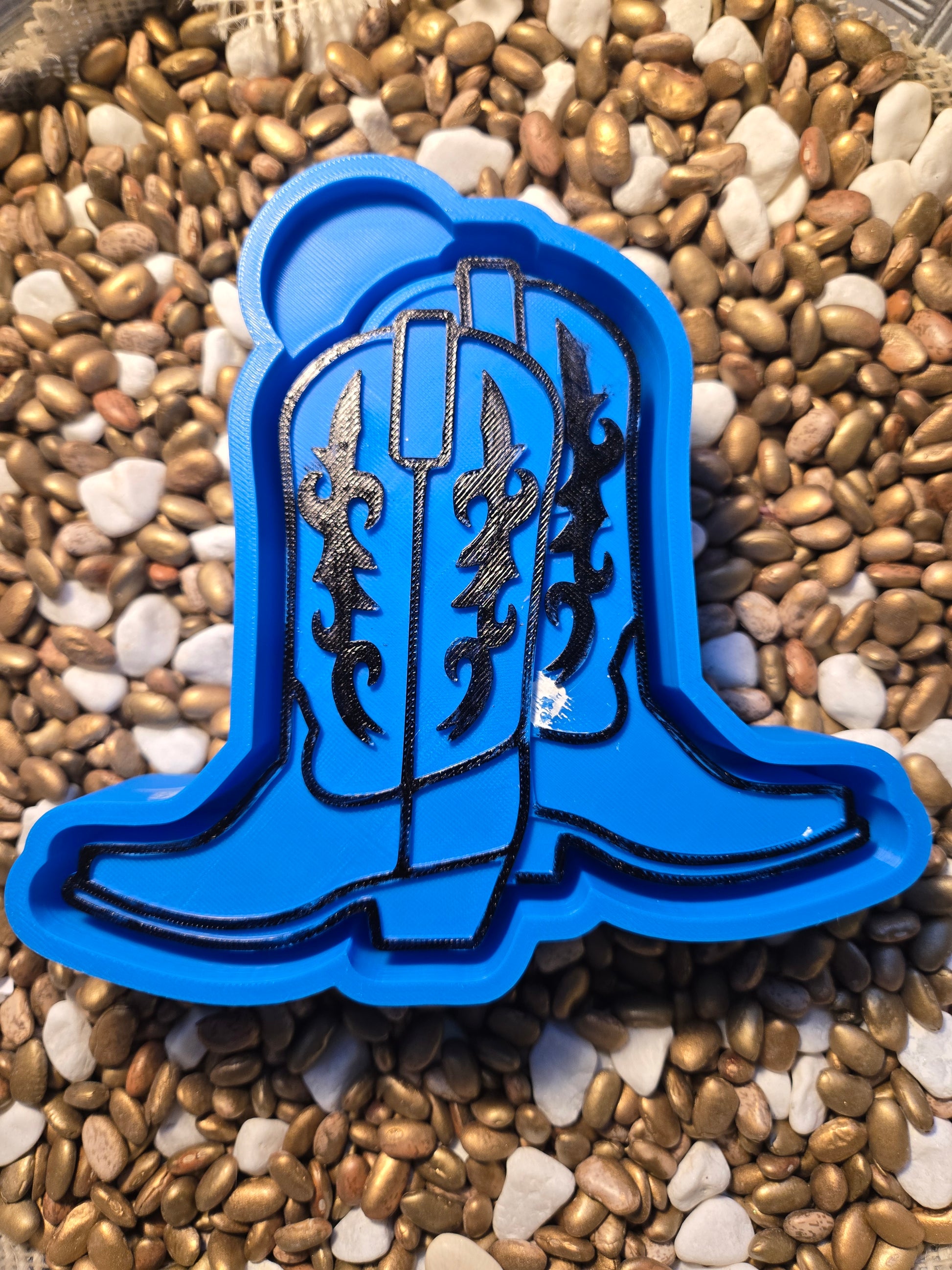 Cowboy Boots Freshie Mold