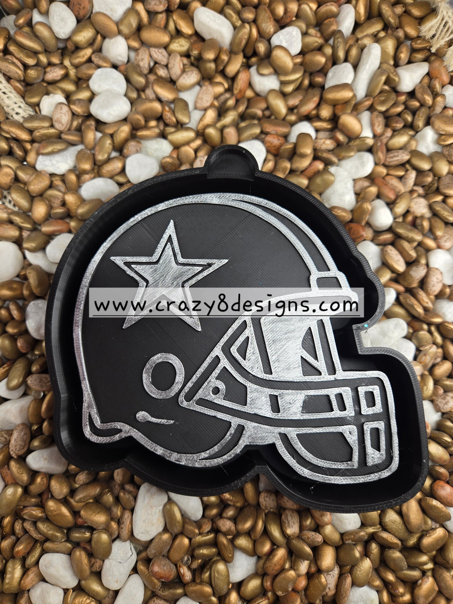Cowboys Helmet Freshie Mold