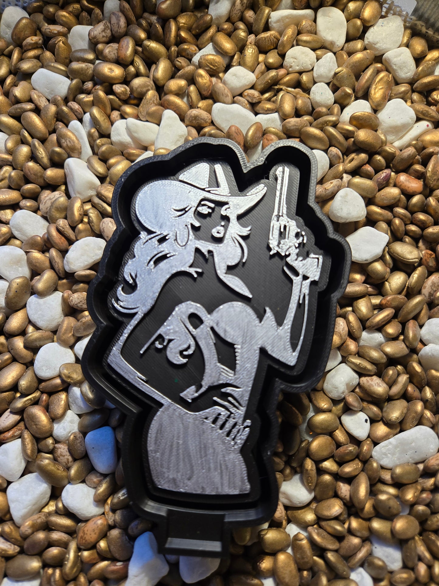 Cowgirl Freshie Mold