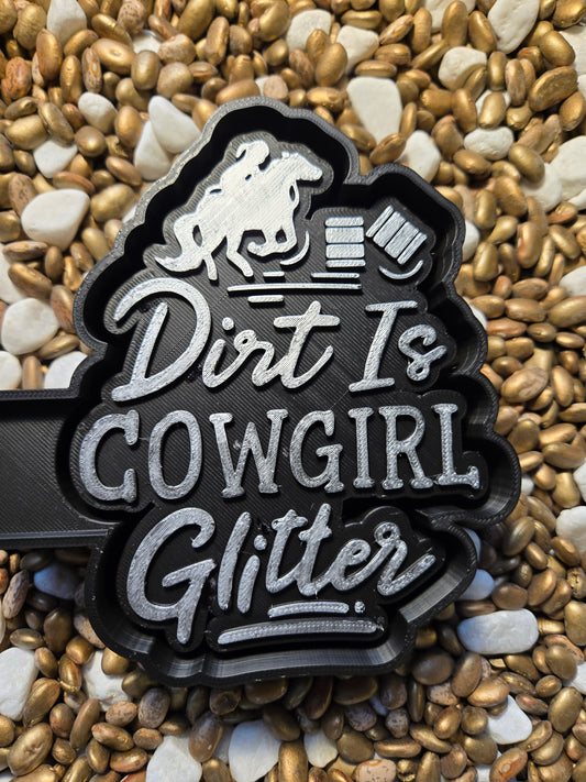 Cowgirl Glitter Freshie Mold
