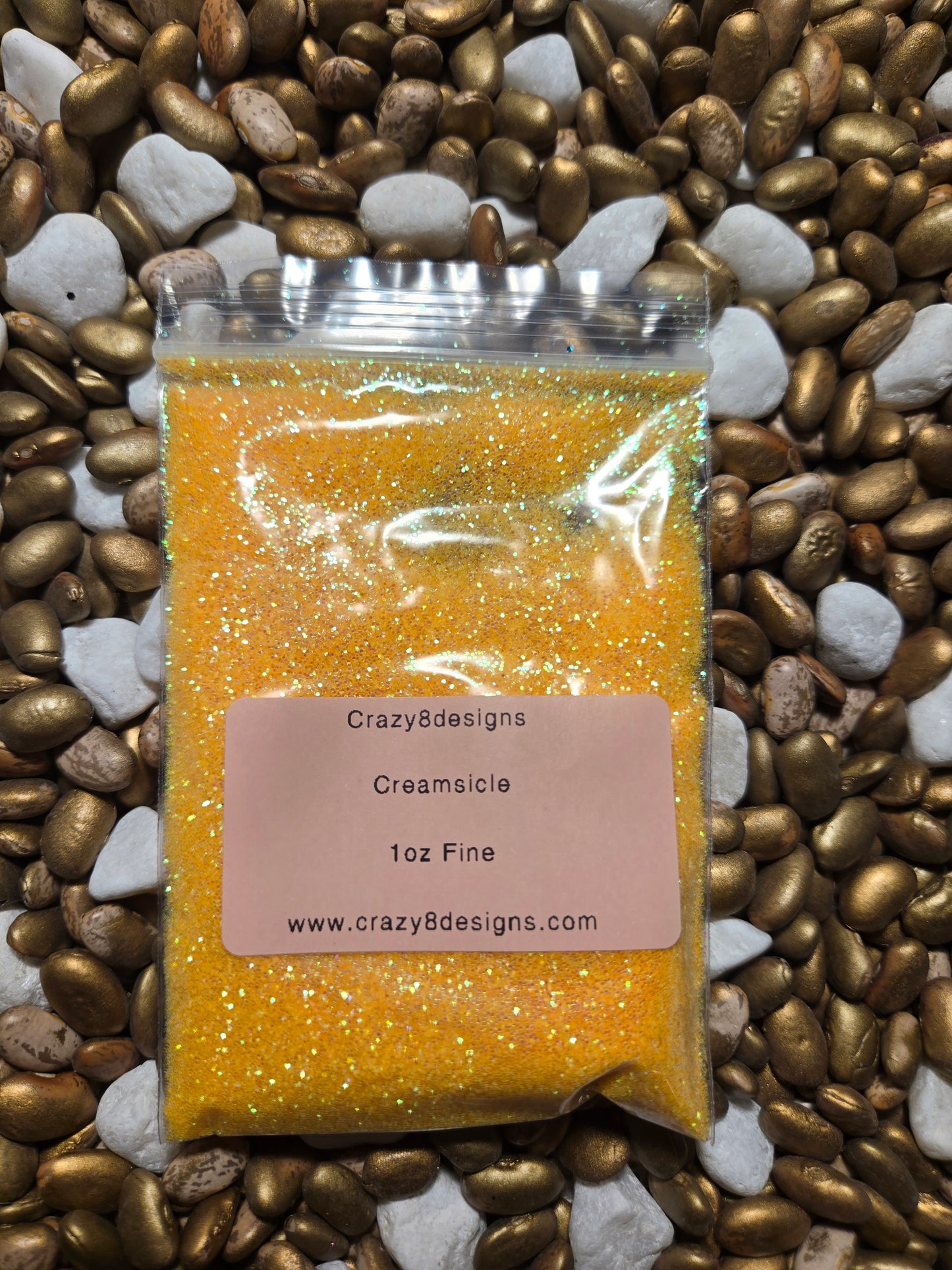 Creamsicle Fine Glitter