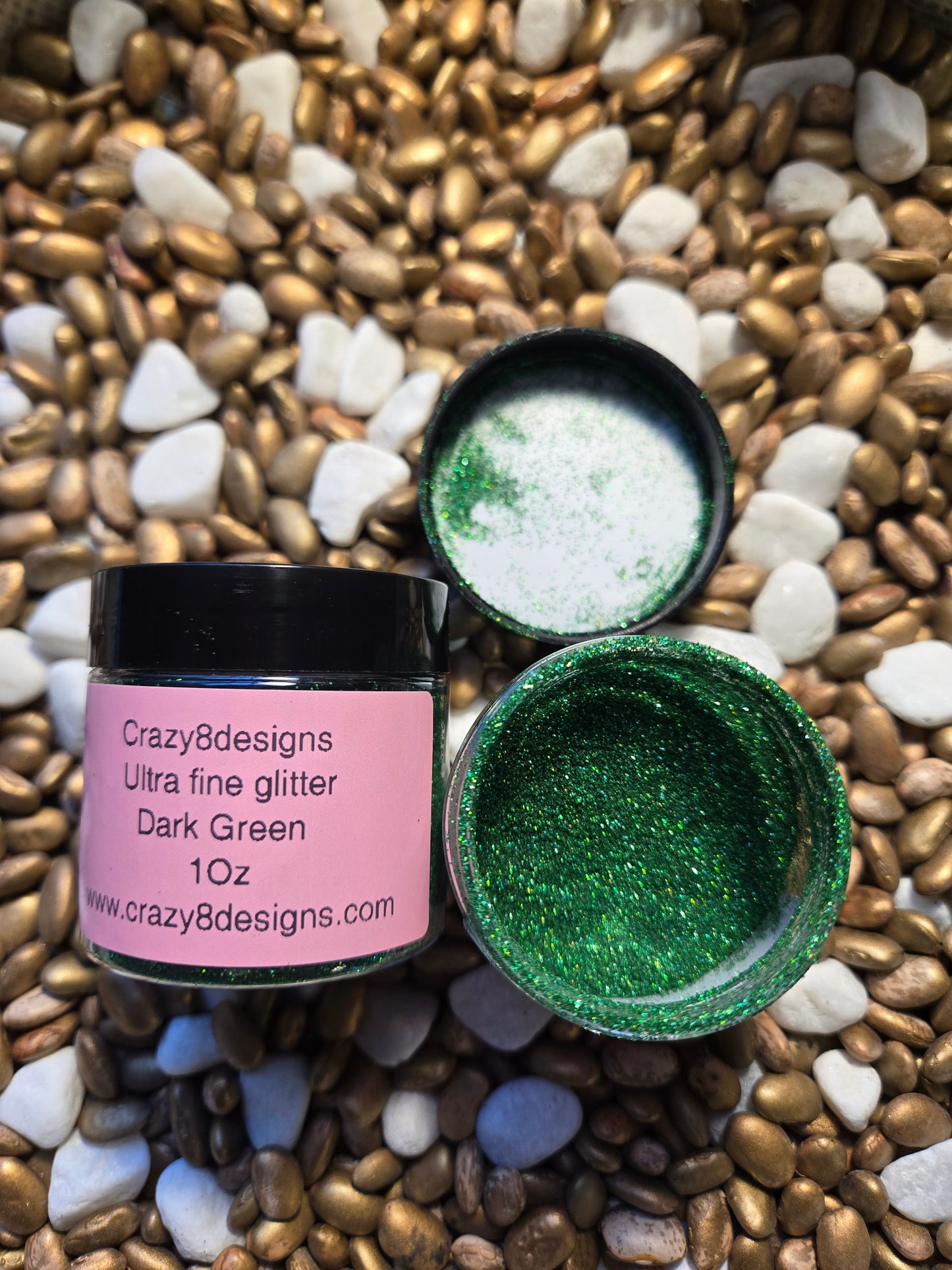 Dark Green Ultra Fine Glitter