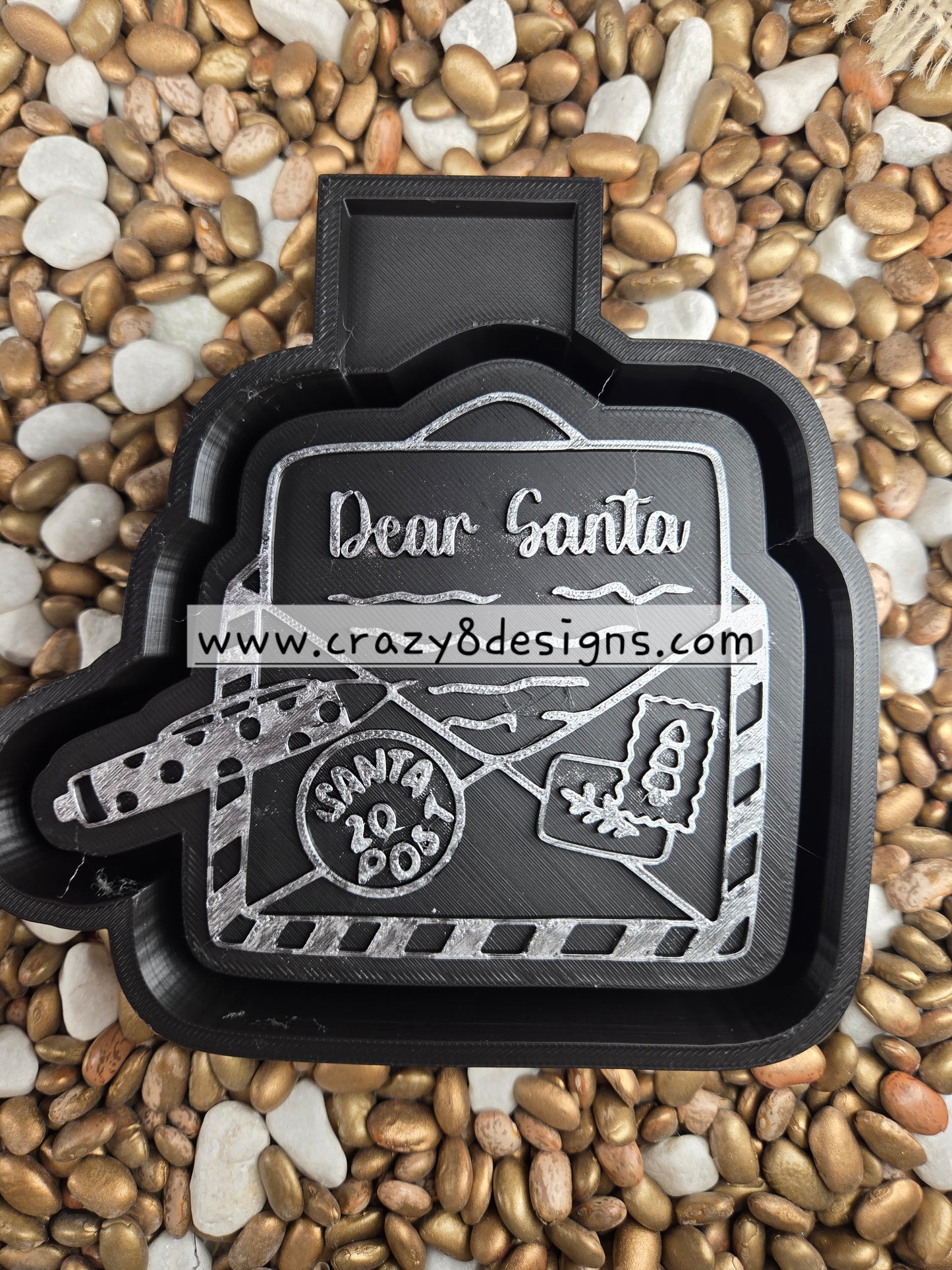 Dear Santa Freshie Mold