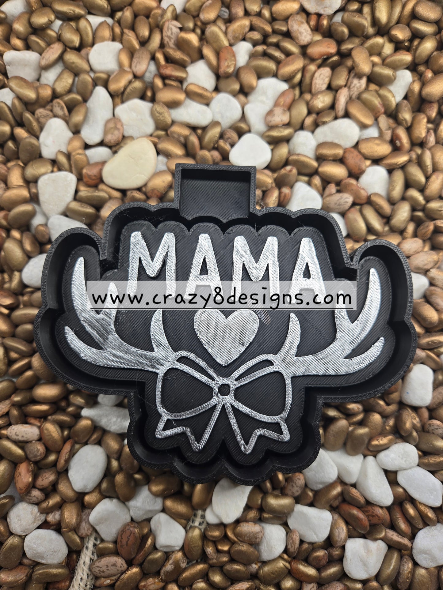 Deer Horn Mama Freshie Mold